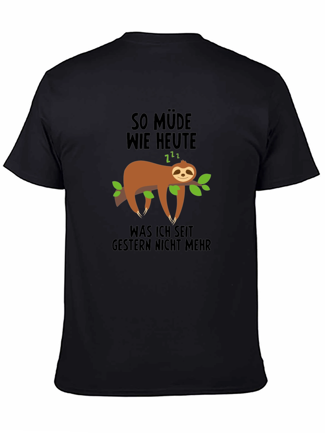 So Müde Sloth Graphic Tee
