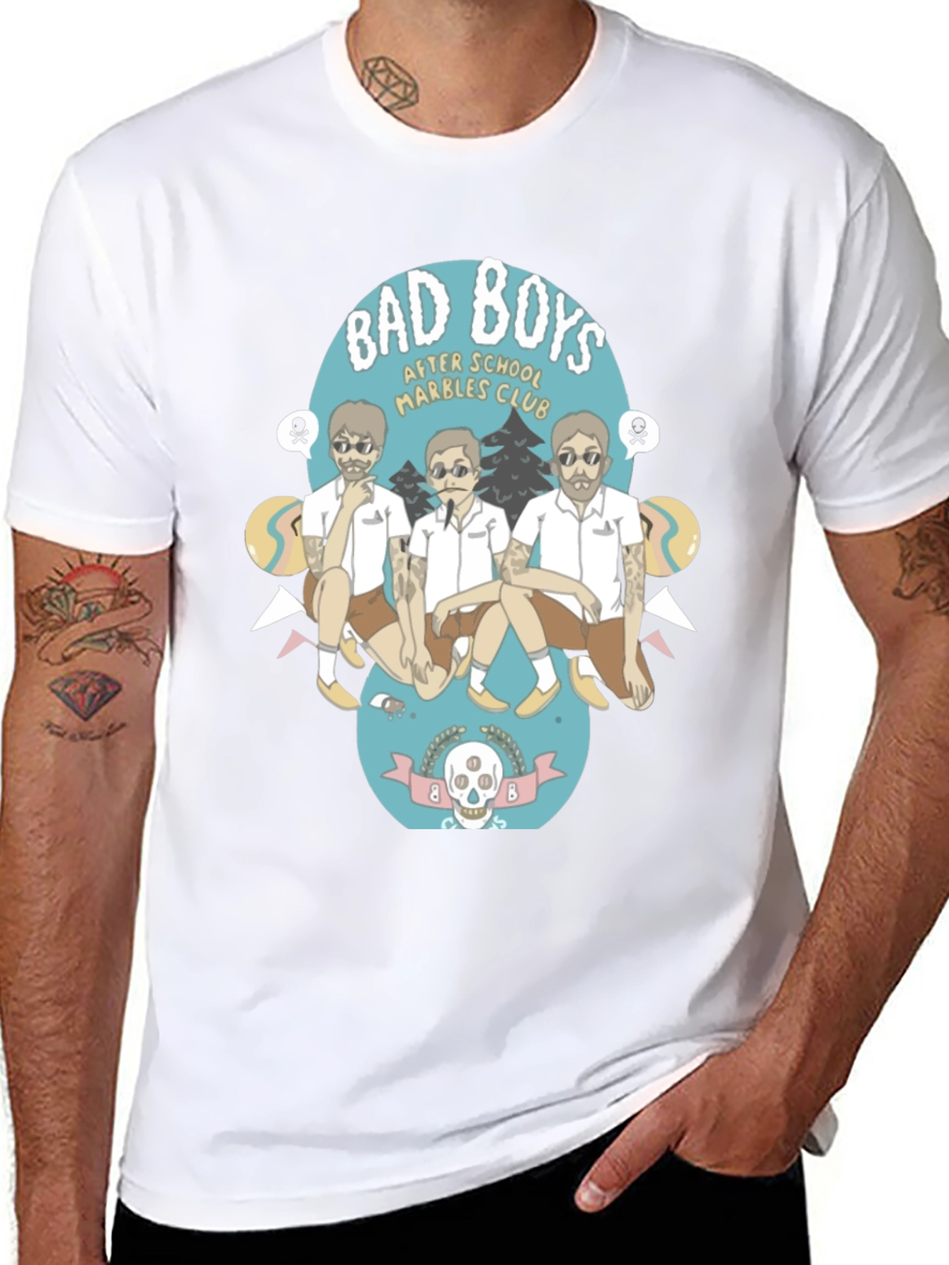 Bad Boys After School Marbles Club T-Shirt