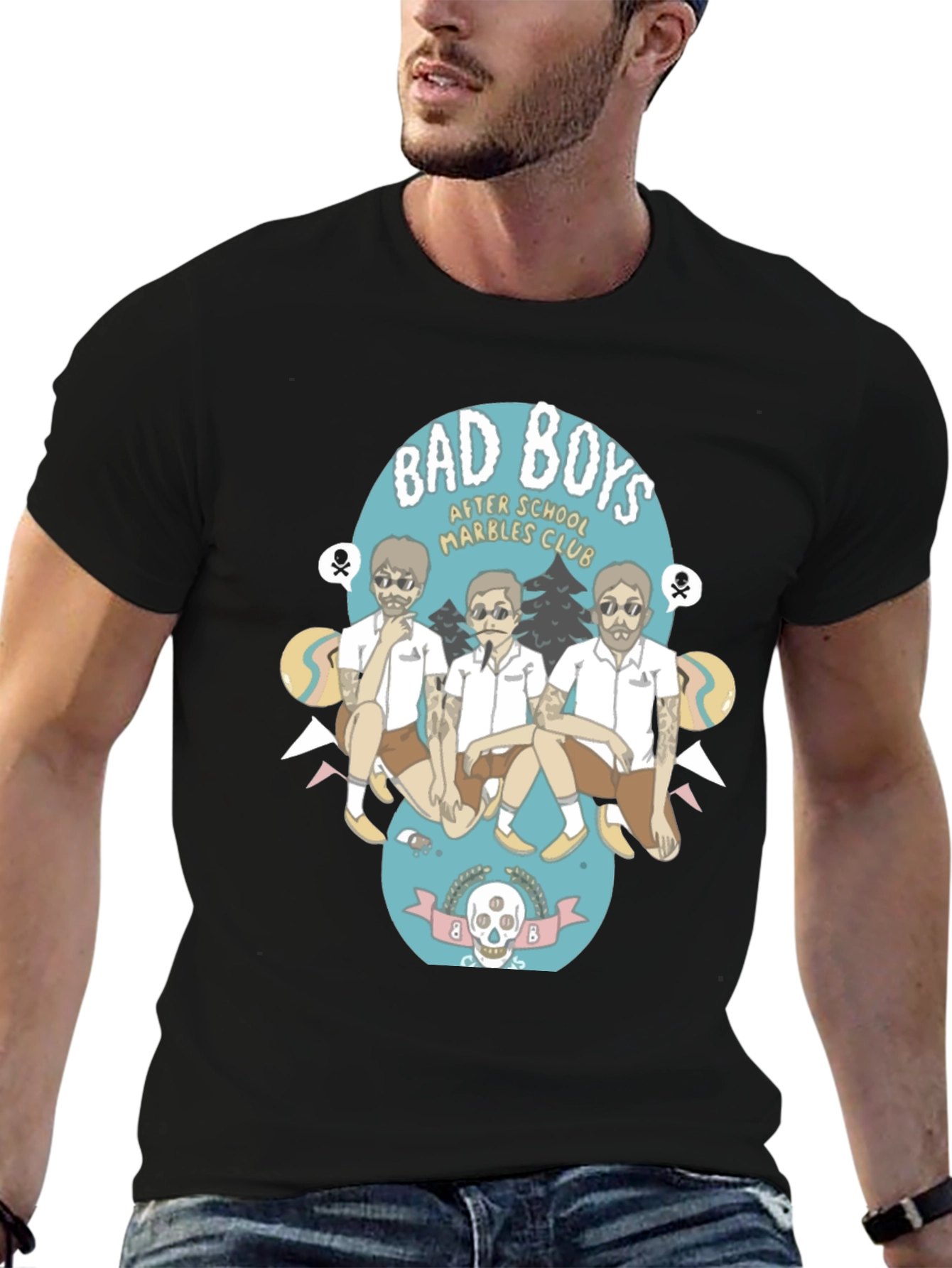 Bad Boys After School Marbles Club T-Shirt
