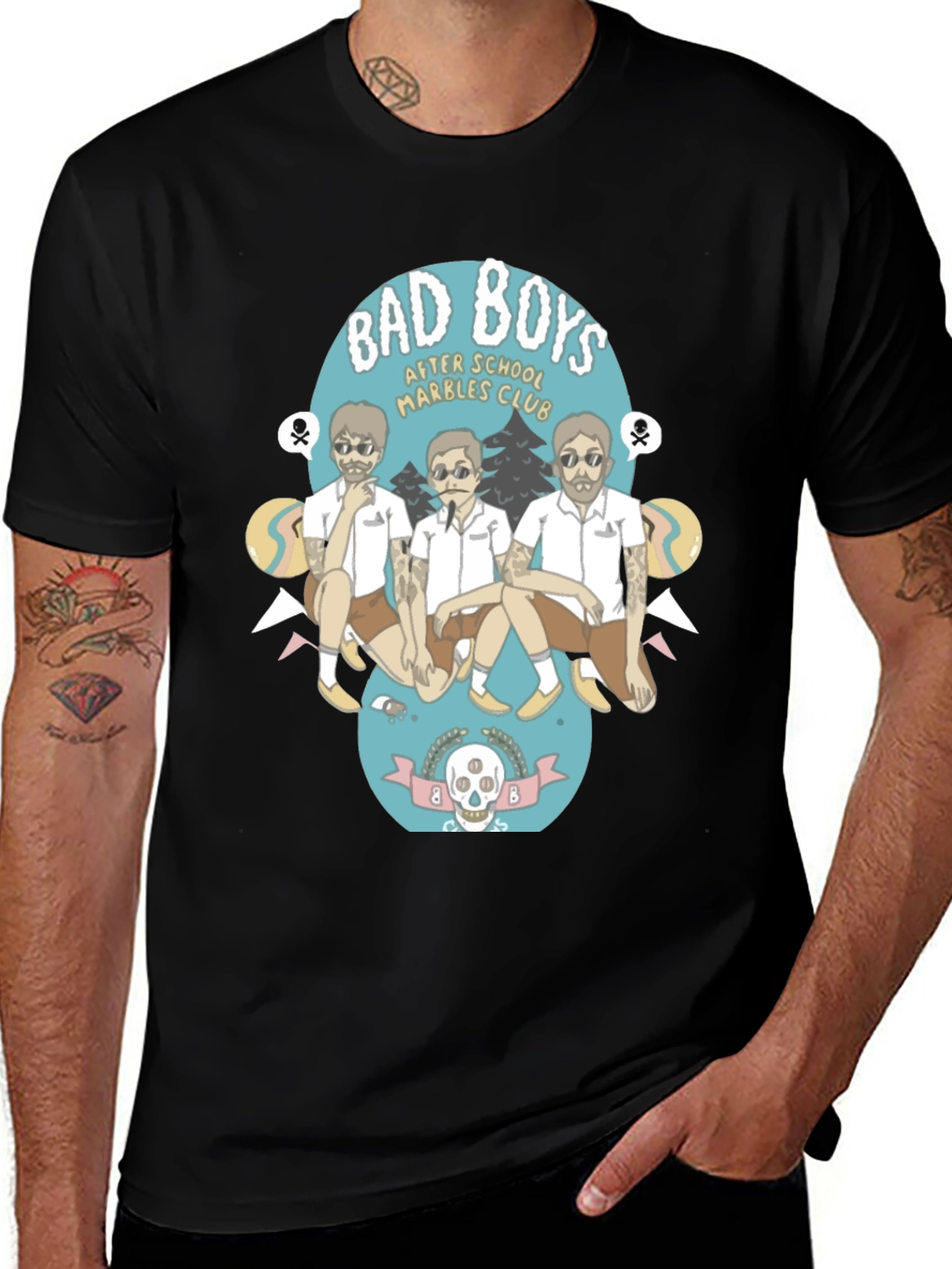 Bad Boys After School Marbles Club T-Shirt