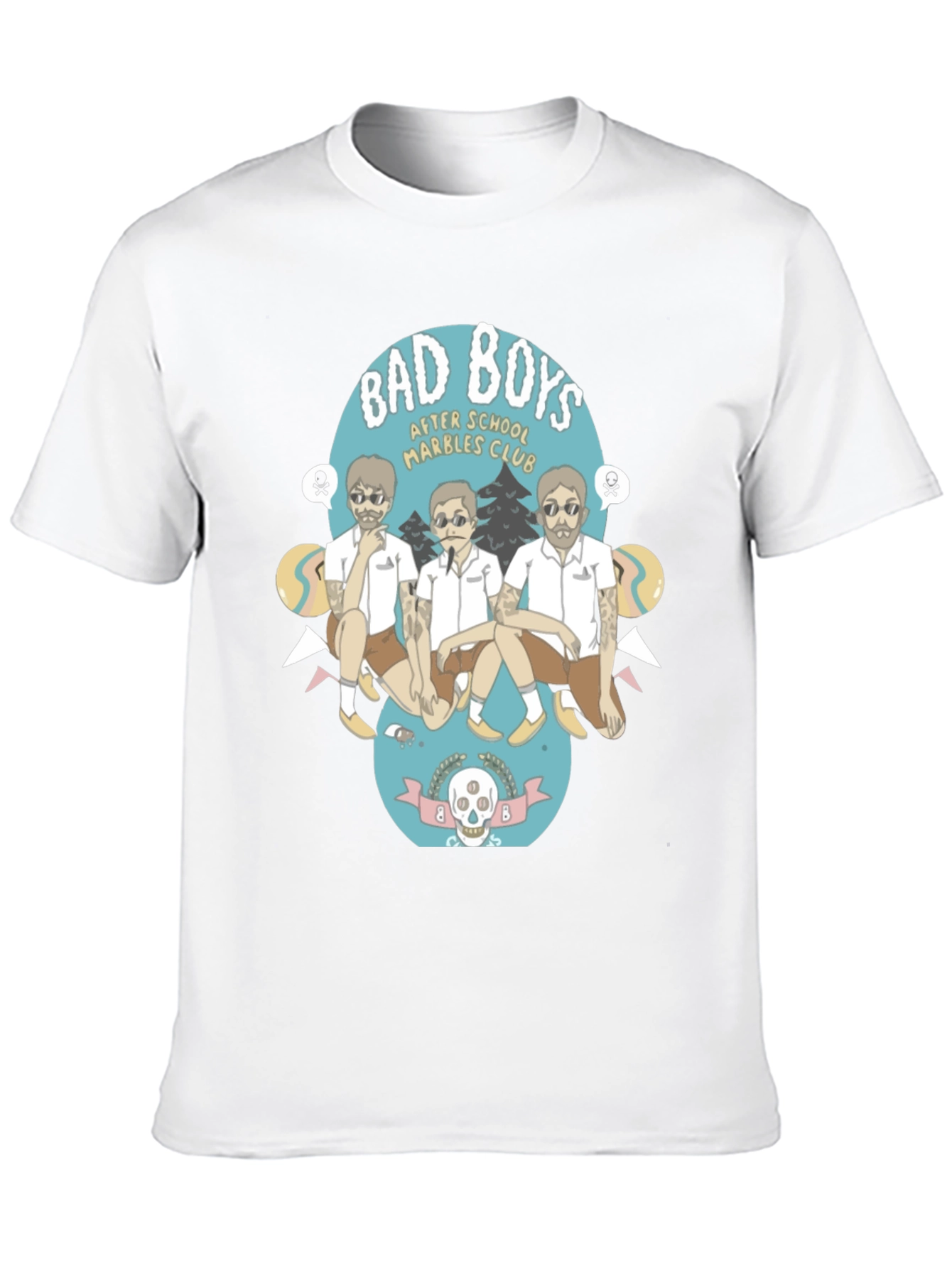 Bad Boys After School Marbles Club T-Shirt