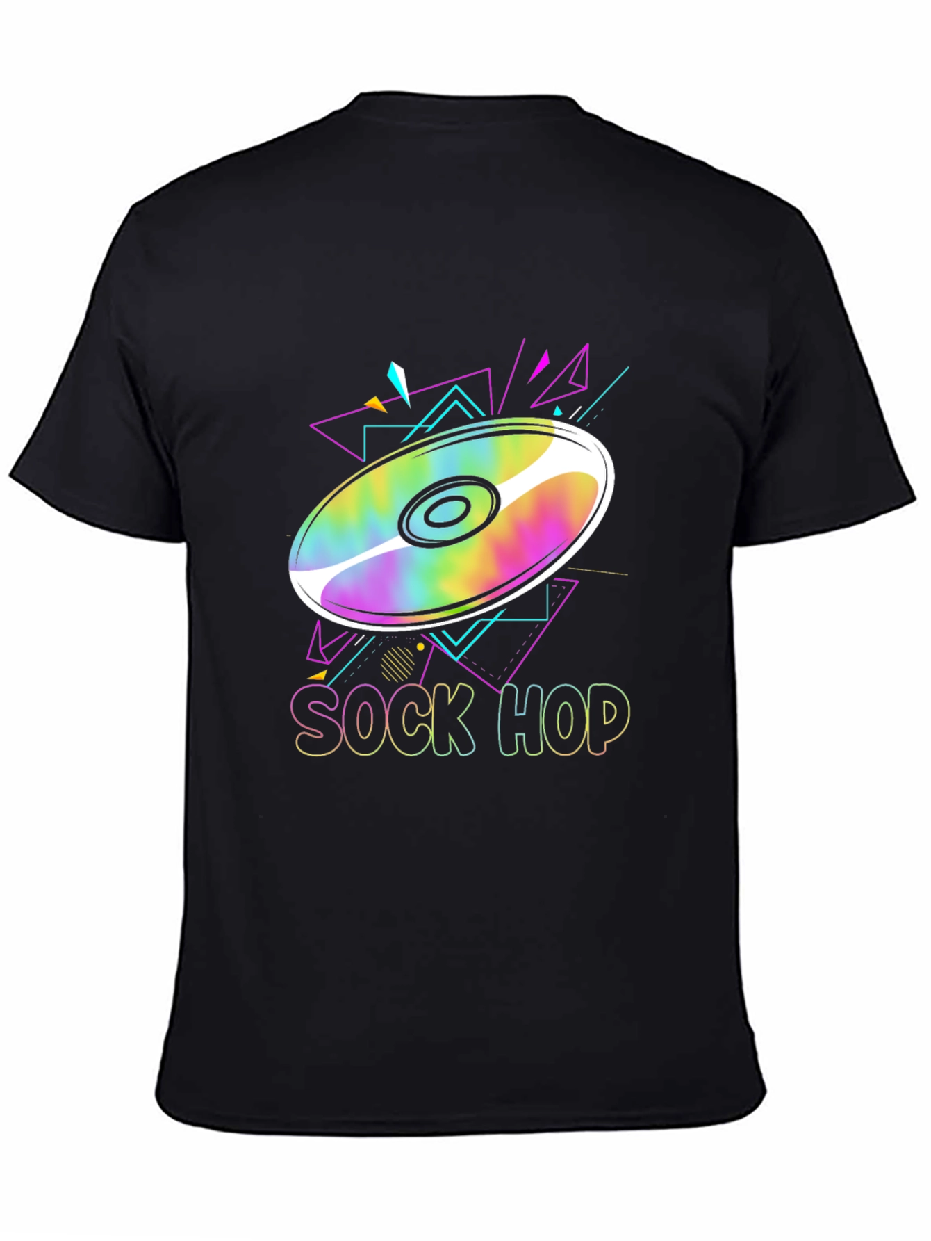 Retro Sock Hop Graphic Tee - 80s Party T-Shirt