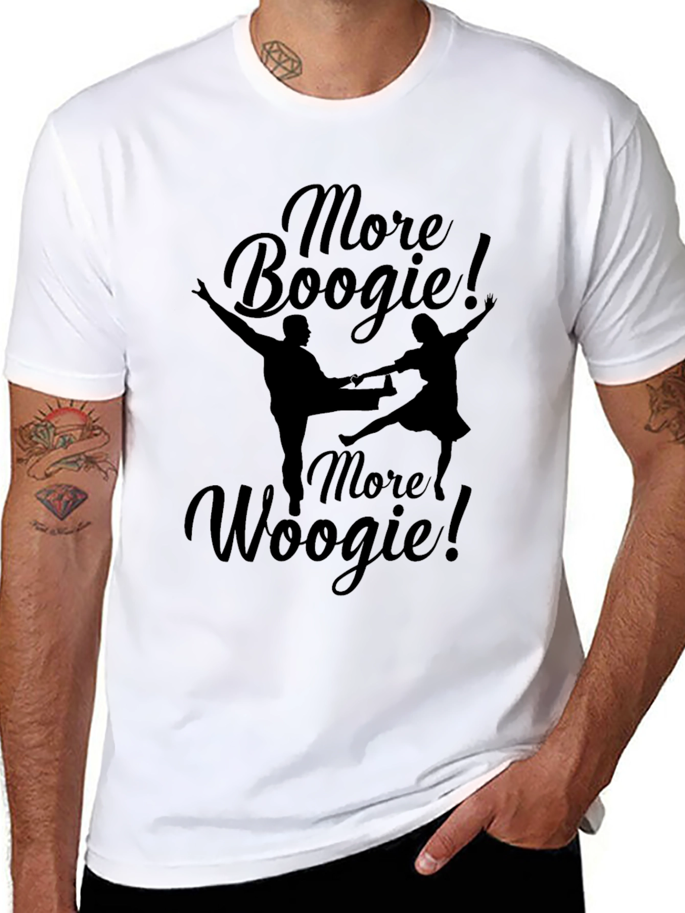 More Boogie More Woogie Graphic Tee