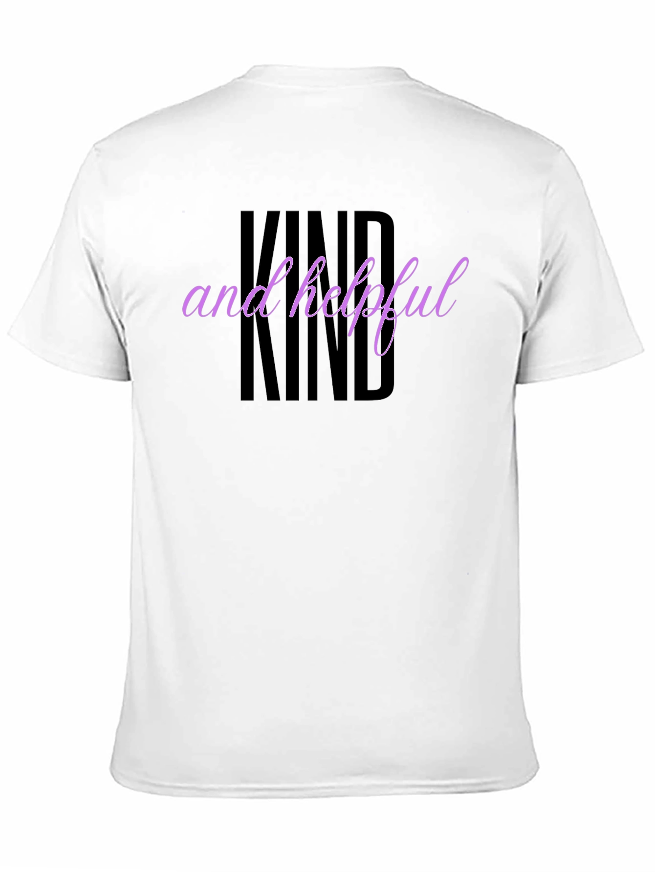 Kind and Helpful Graphic Tee - Black