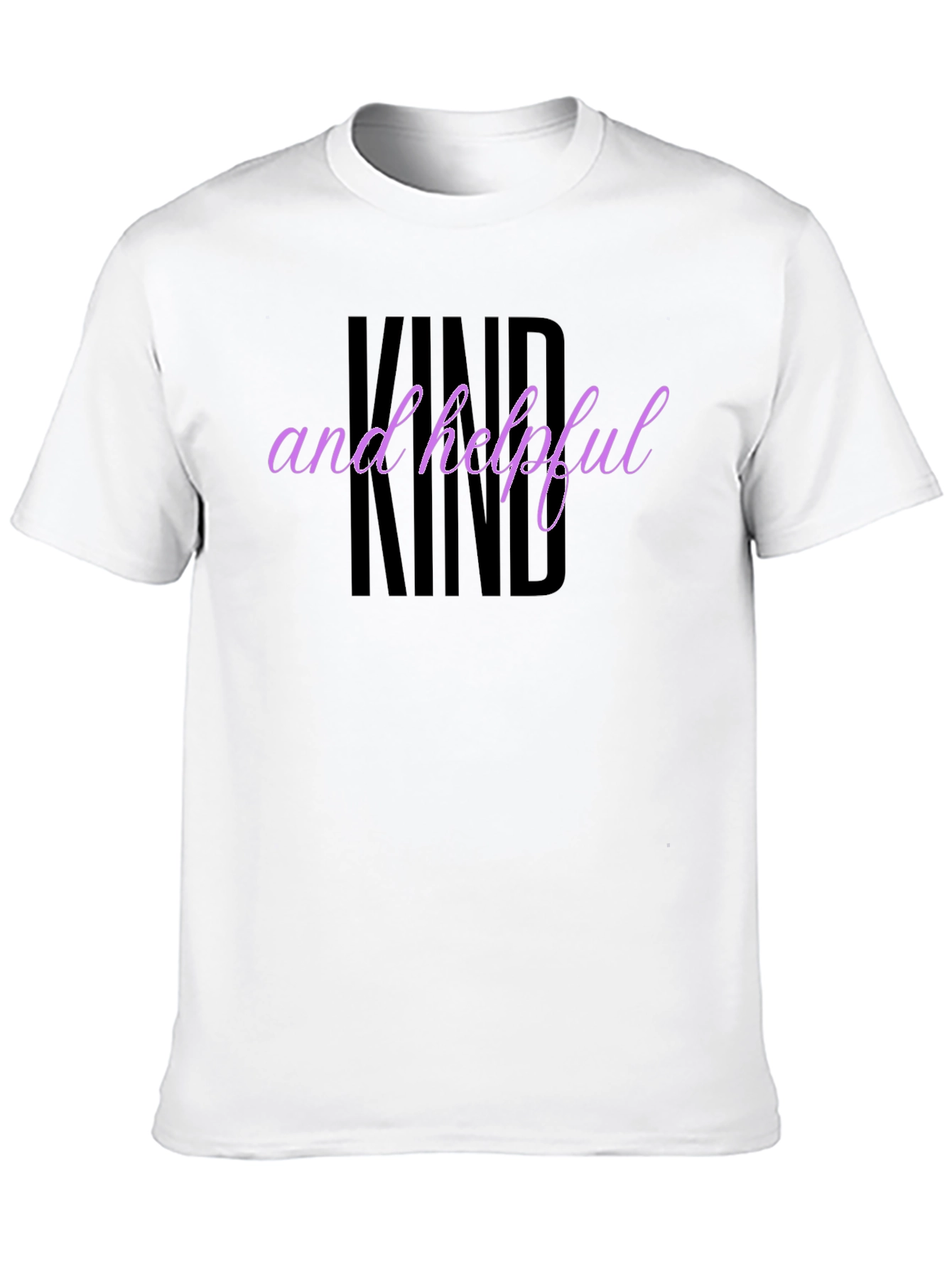 Kind and Helpful Graphic Tee - Black
