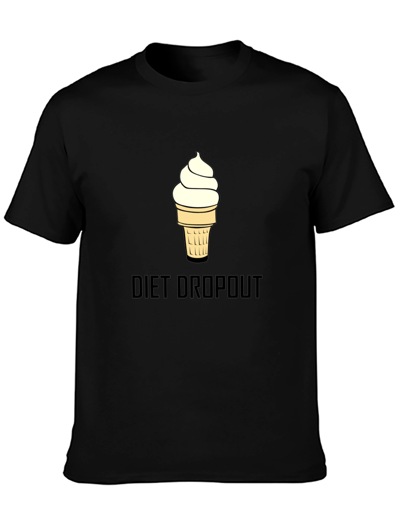 Diet Dropout T-Shirt - Ice Cream Graphic Tee