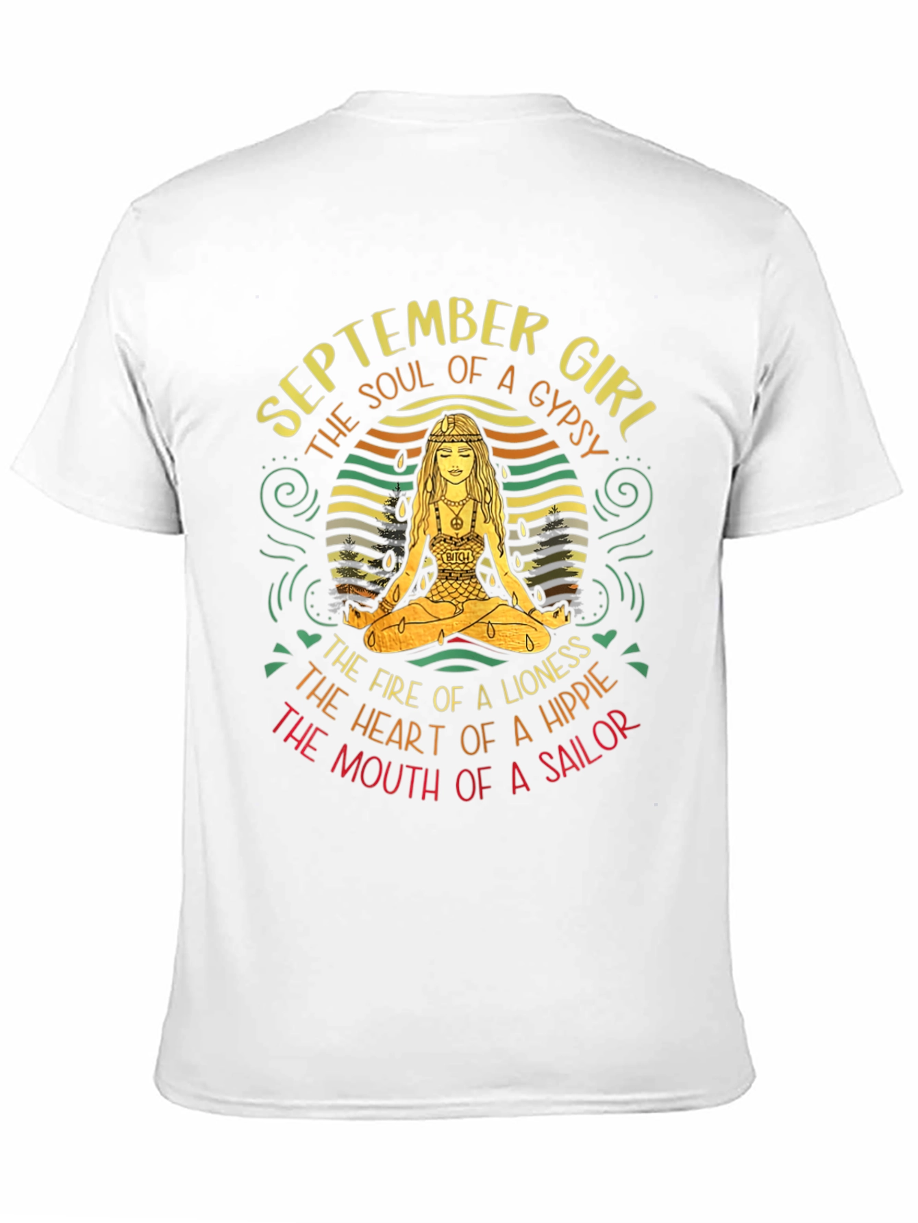 September Girl Gypsy Soul Graphic T-Shirt