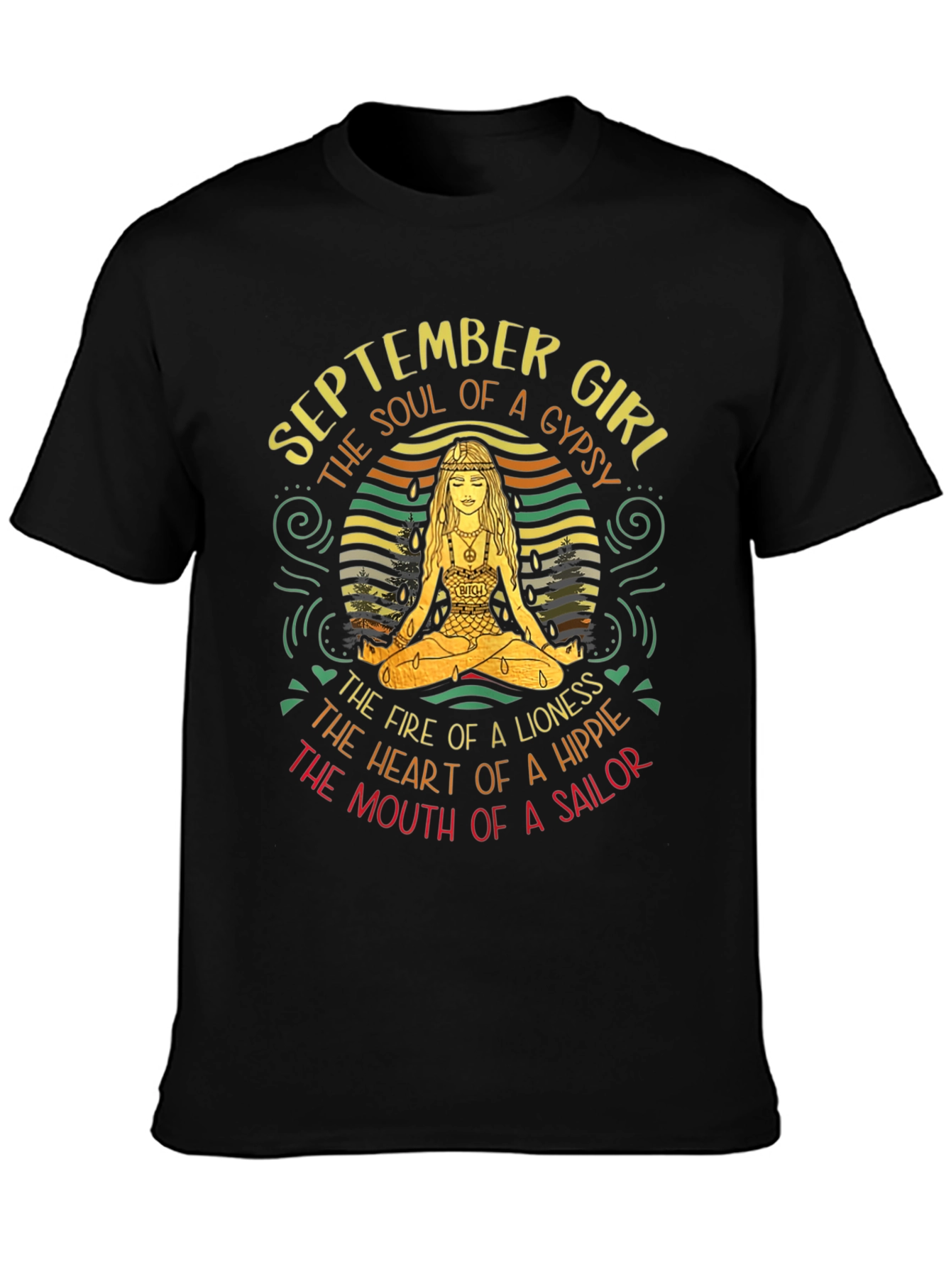 September Girl Gypsy Soul Graphic T-Shirt