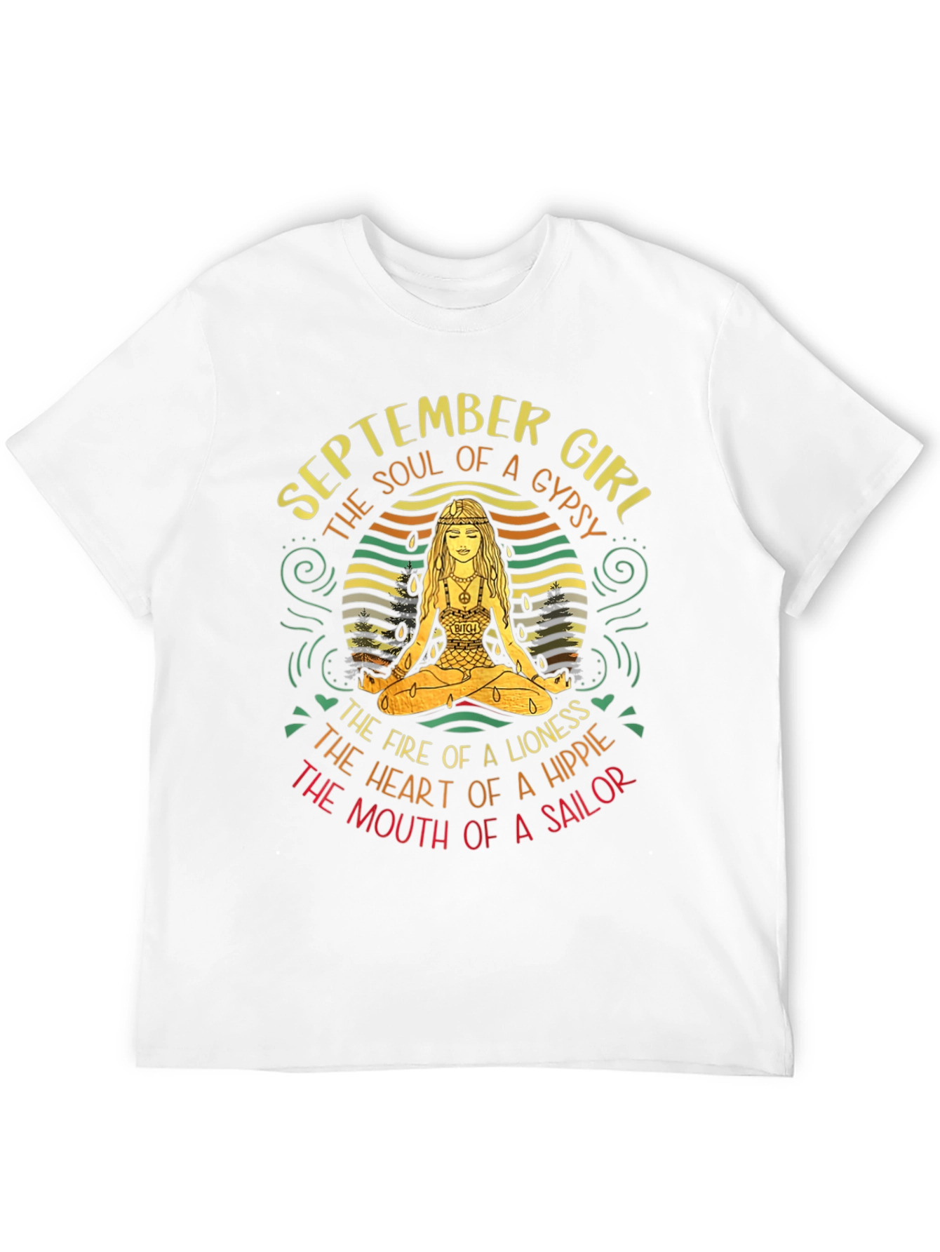 September Girl Gypsy Soul Graphic T-Shirt