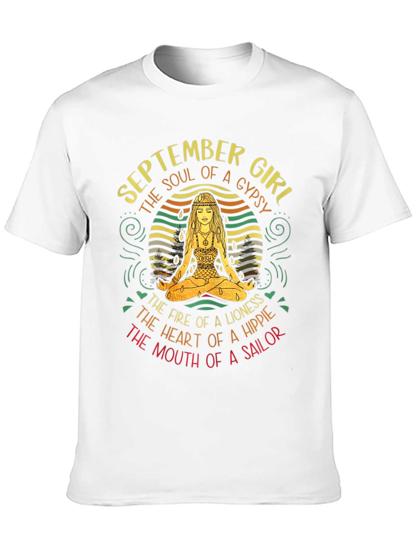 September Girl Gypsy Soul Graphic T-Shirt