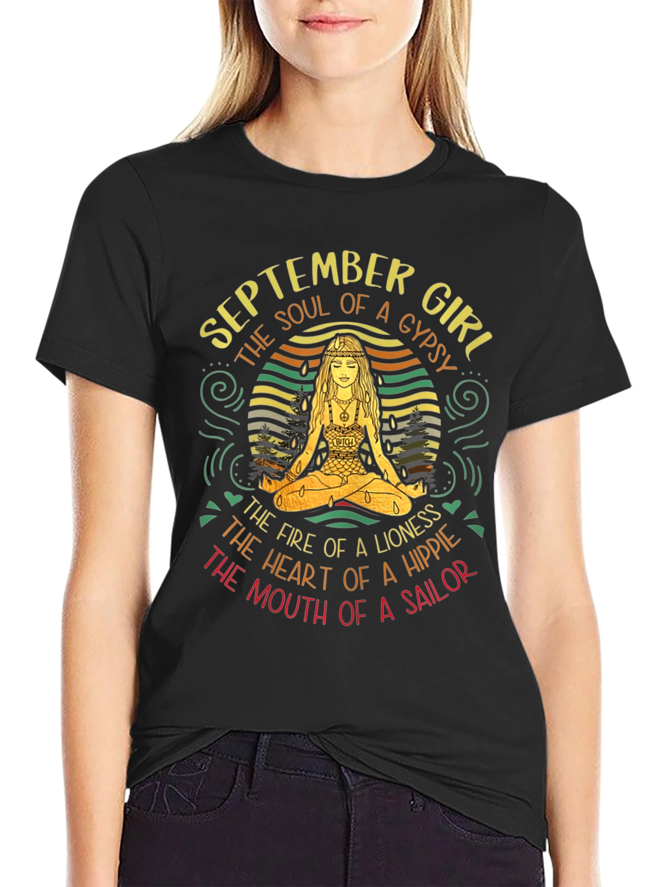 September Girl Gypsy Soul Graphic T-Shirt