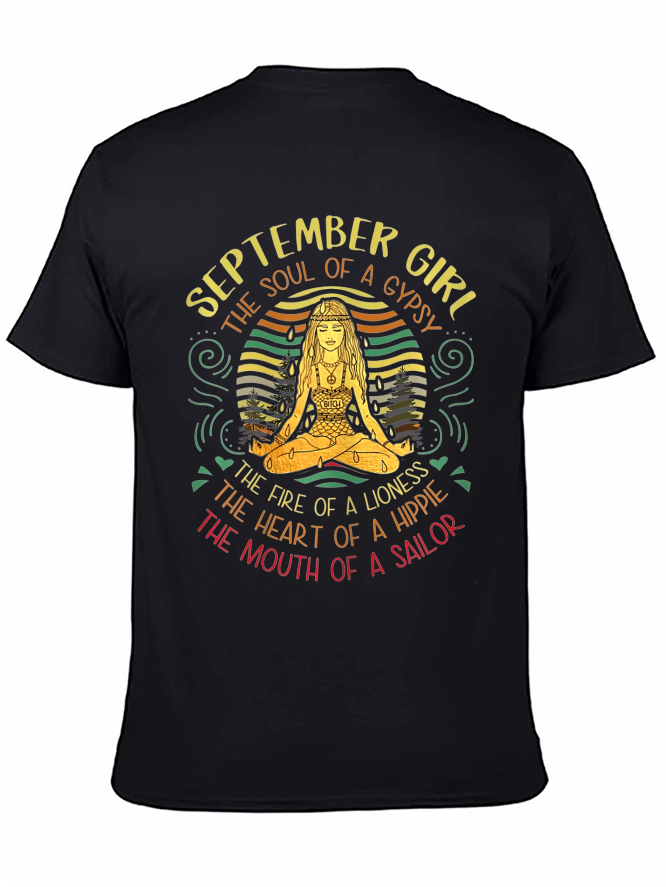 September Girl Gypsy Soul Graphic T-Shirt