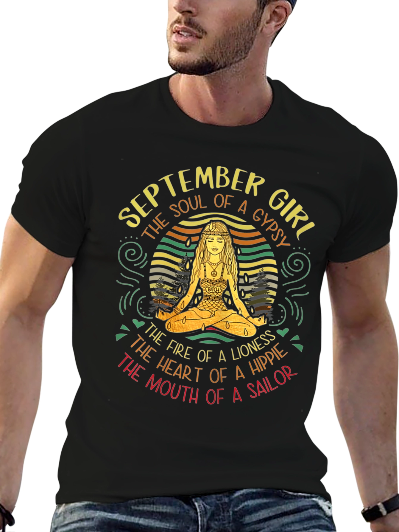 September Girl Gypsy Soul Graphic T-Shirt