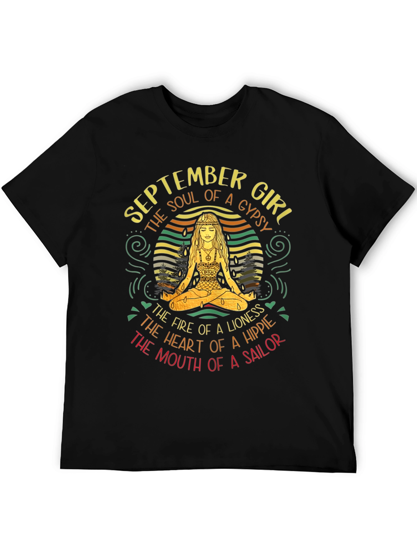 September Girl Gypsy Soul Graphic T-Shirt