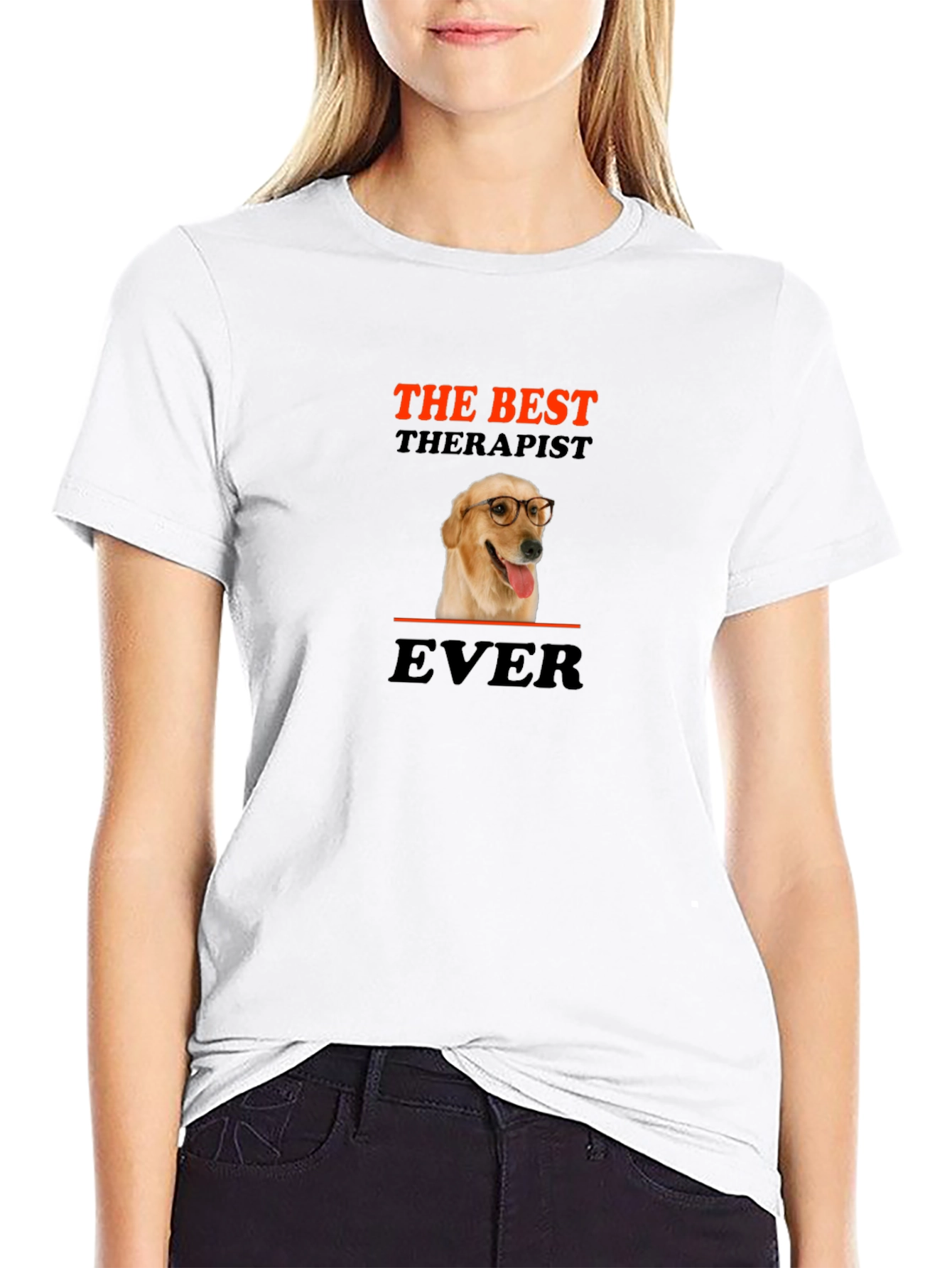 Best Dog Therapist Ever Graphic T-Shirt
