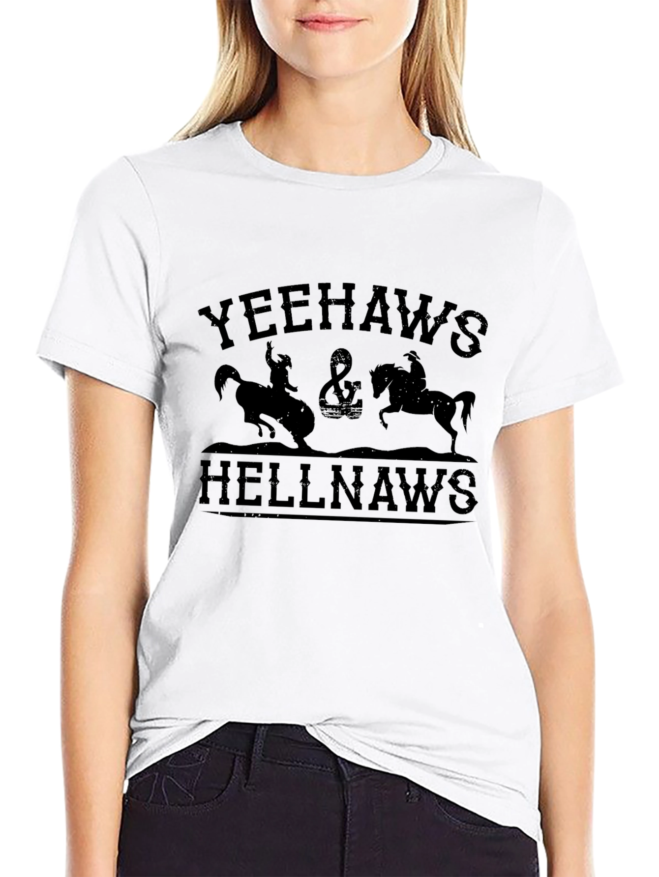 Yeehaws & Hellnaws Graphic T-Shirt