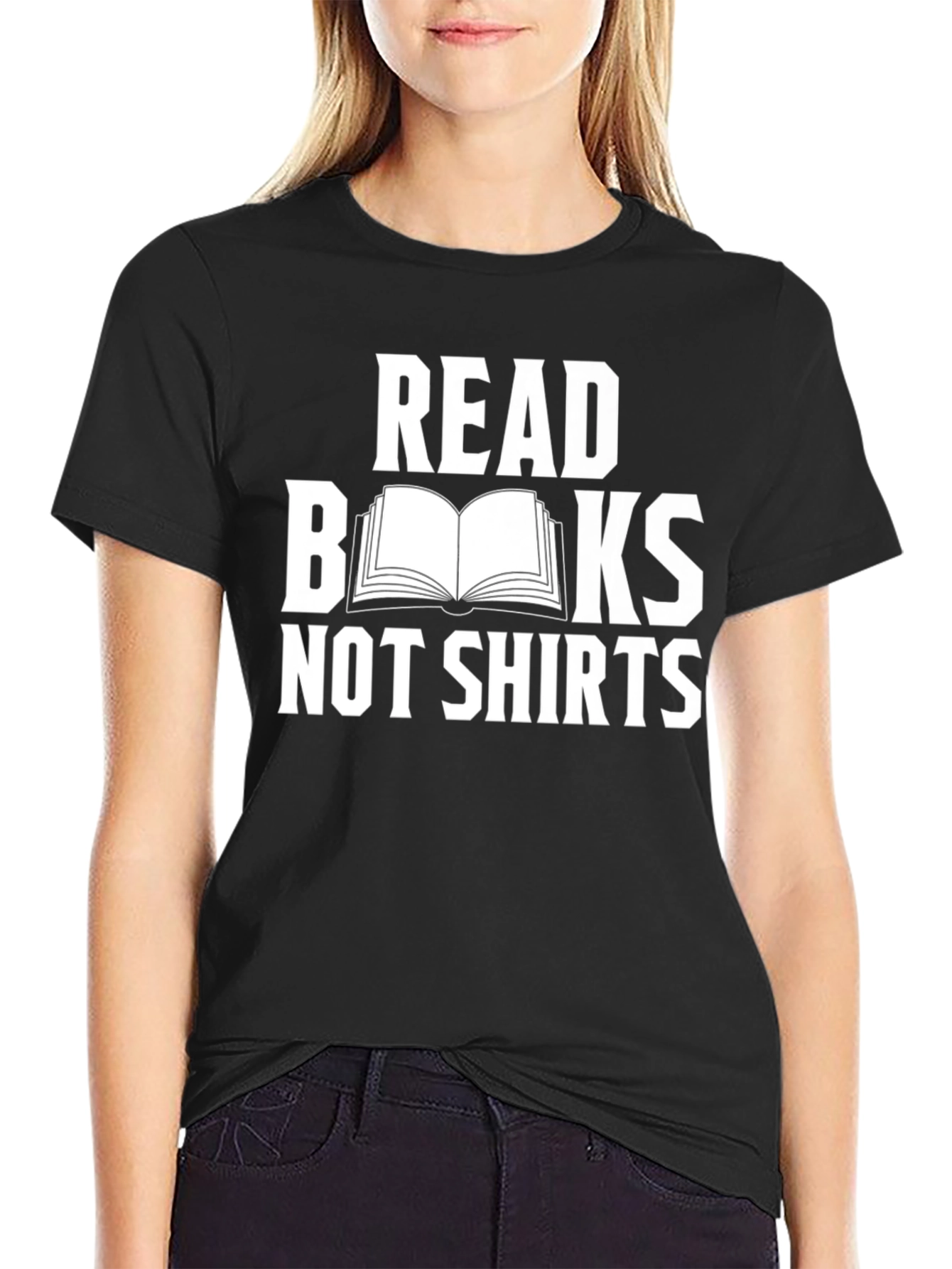 Read Books Not Shirts Graphic Tee