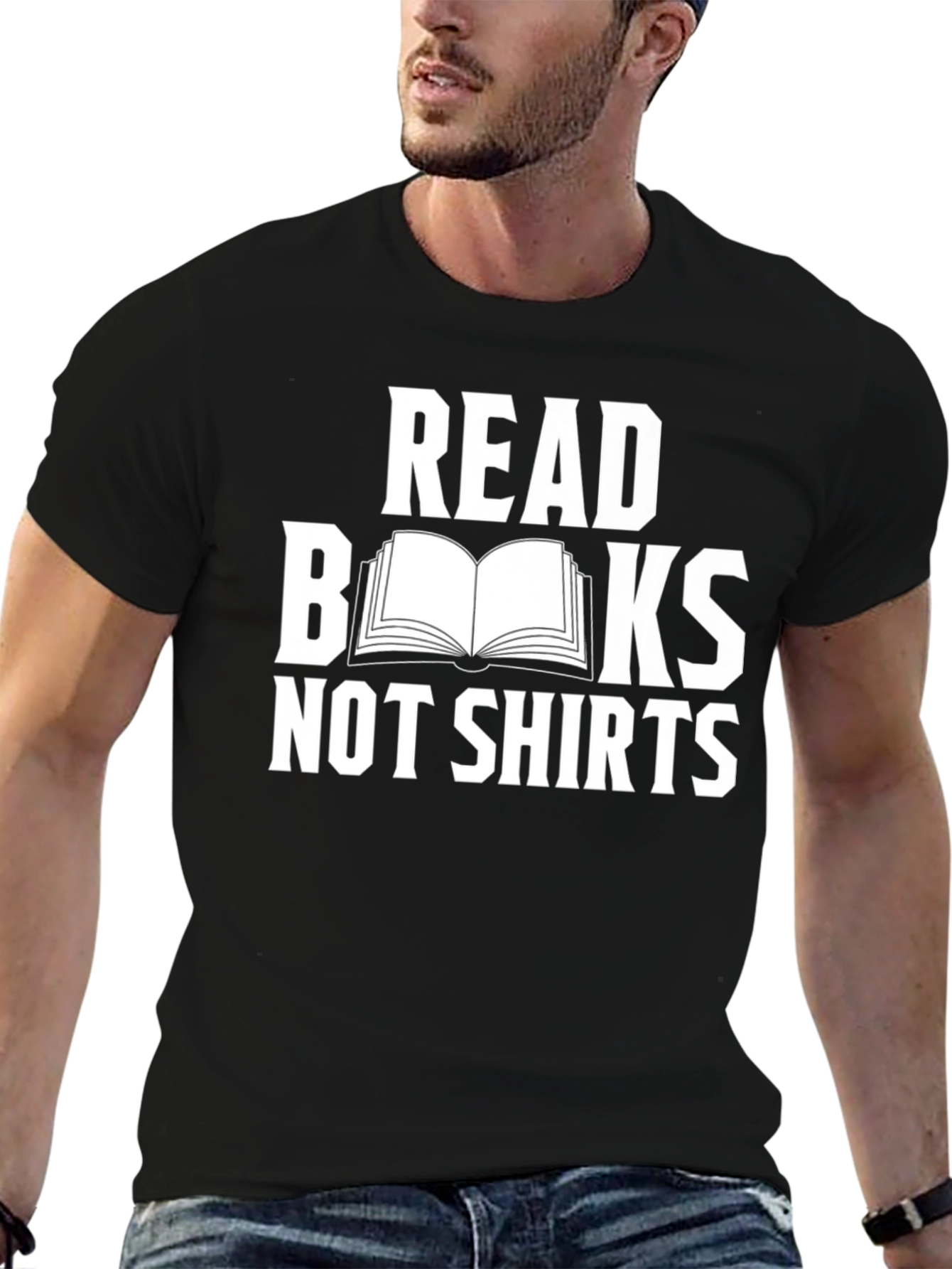 Read Books Not Shirts Graphic Tee