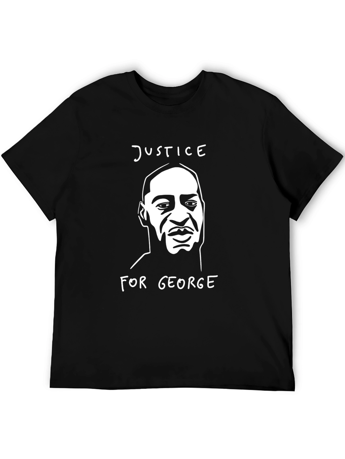 Justice for George Black T-Shirt