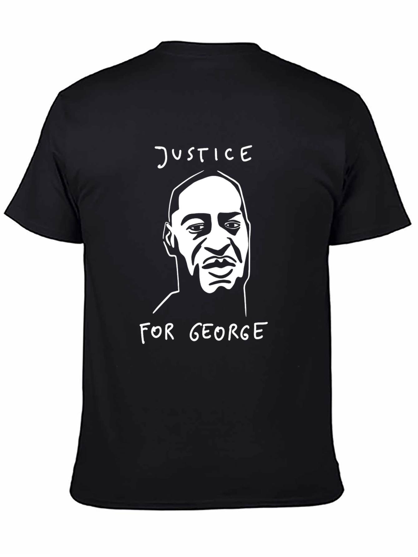 Justice for George Black T-Shirt