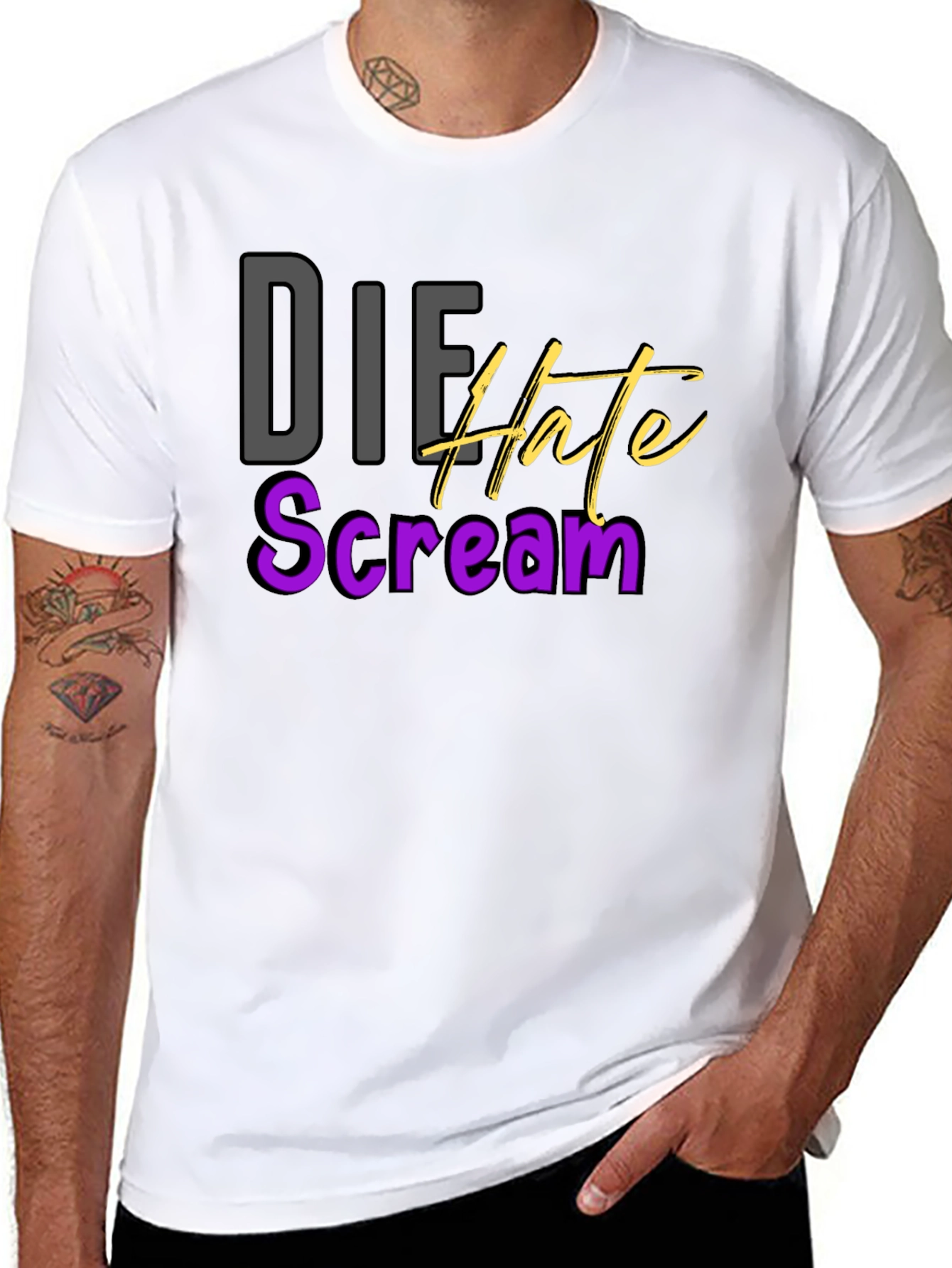 Die Hate Scream T-Shirt