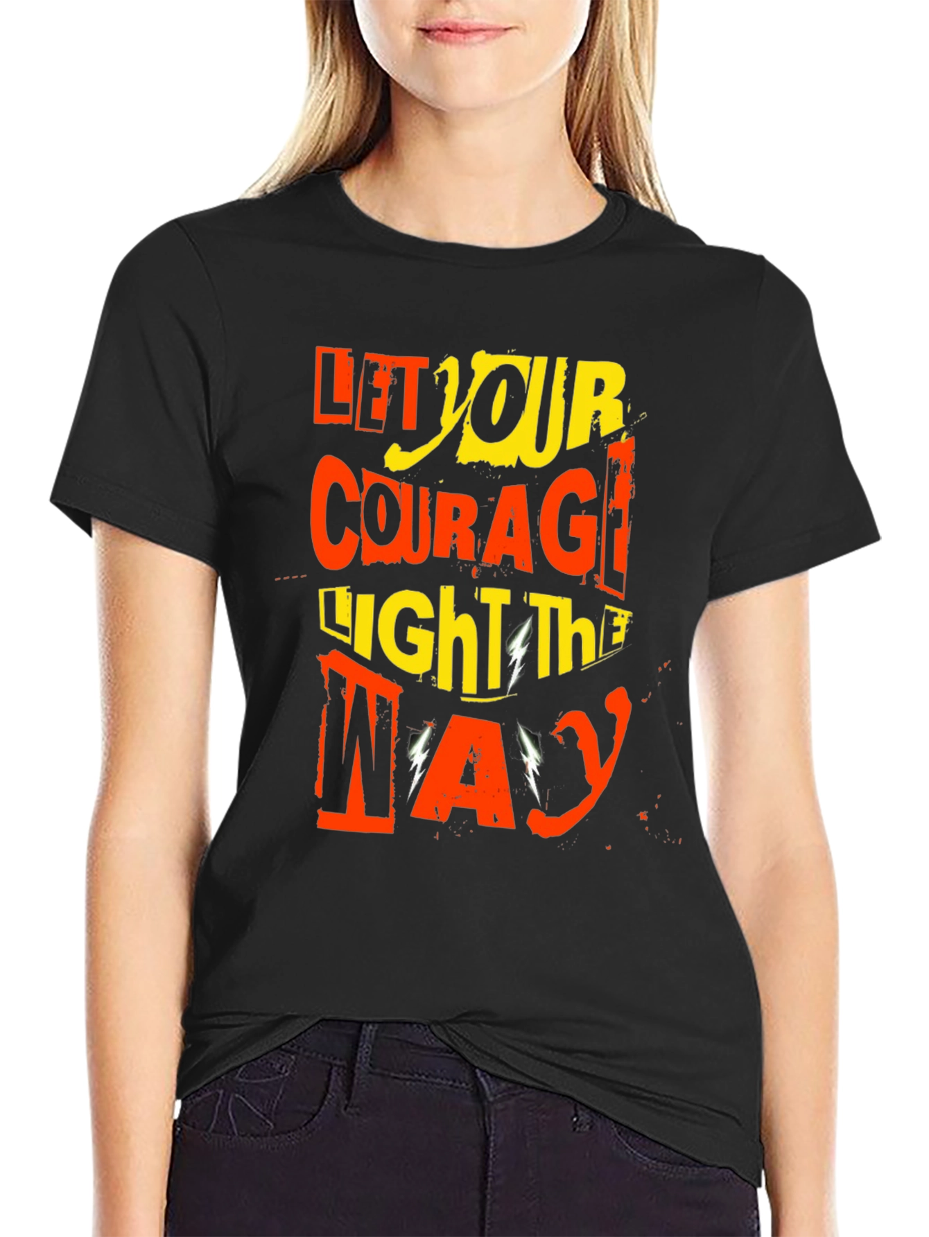 Let Your Courage Light The Way Graphic Tee