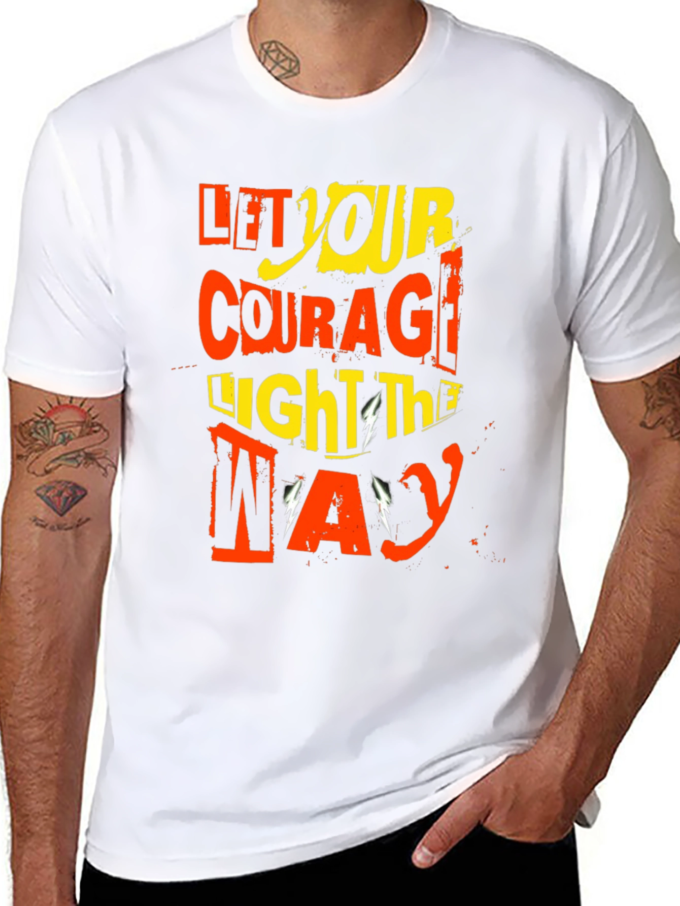 Let Your Courage Light The Way Graphic Tee