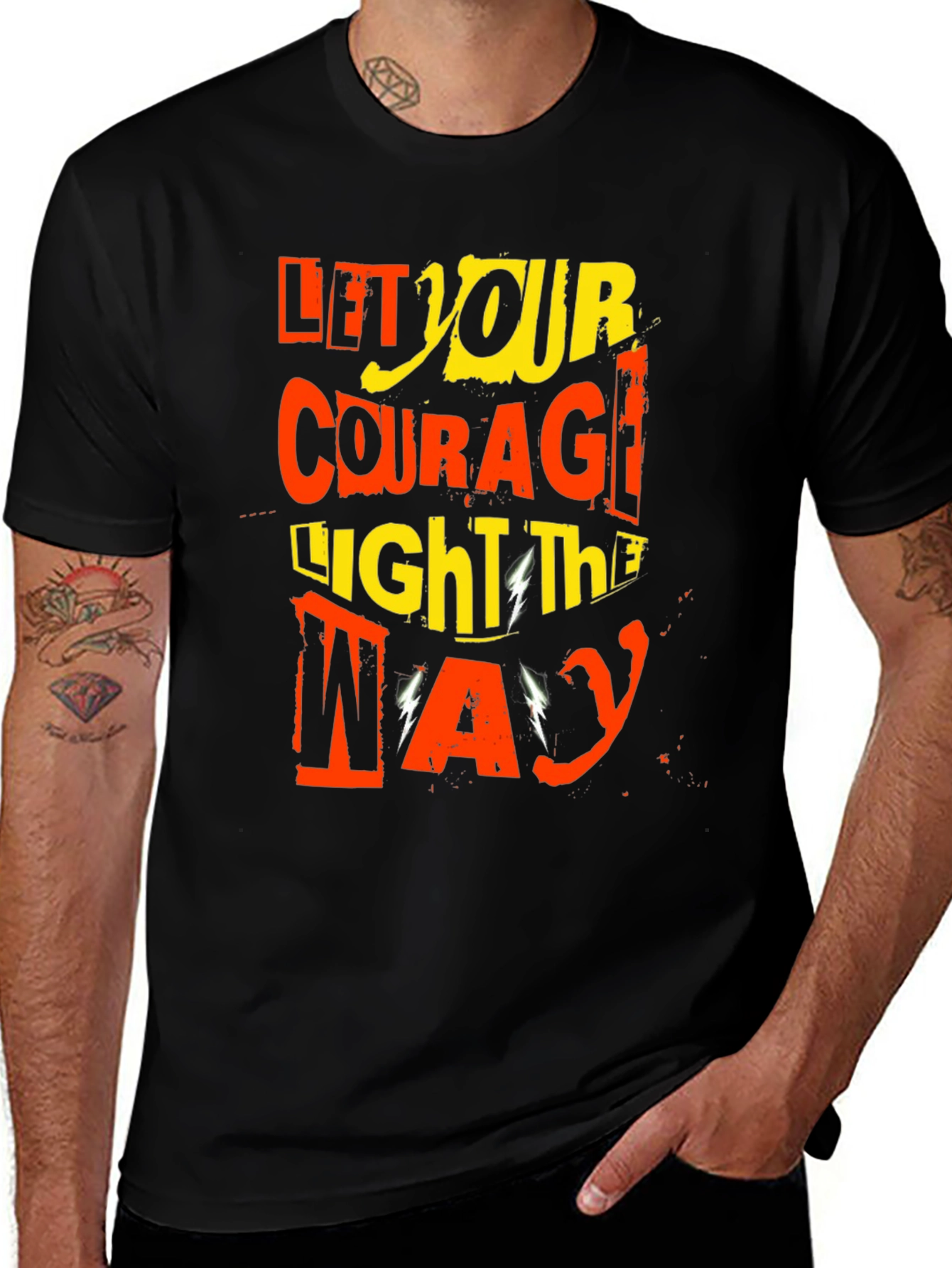 Let Your Courage Light The Way Graphic Tee