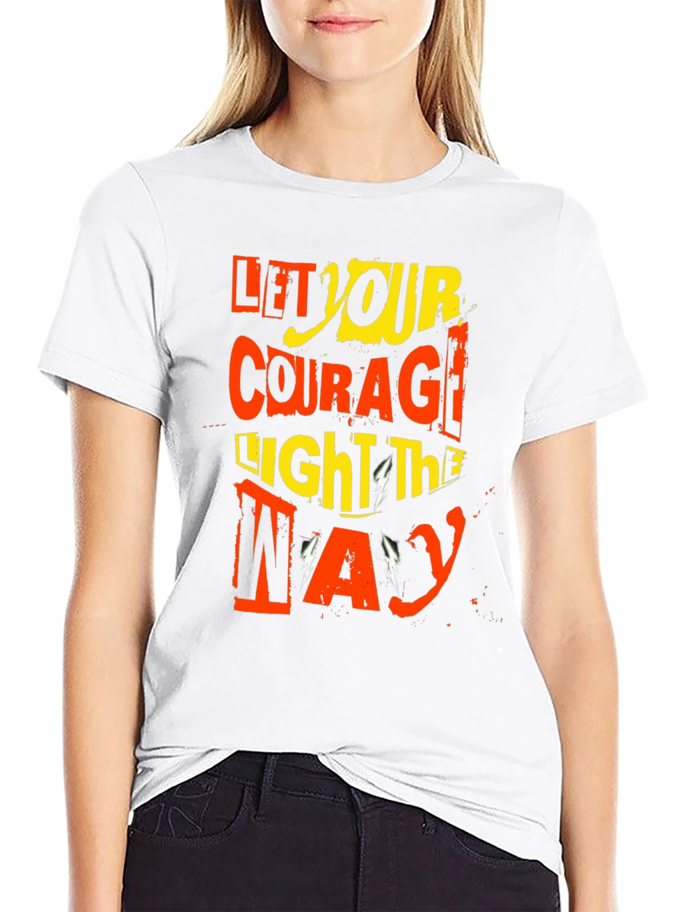 Let Your Courage Light The Way Graphic Tee
