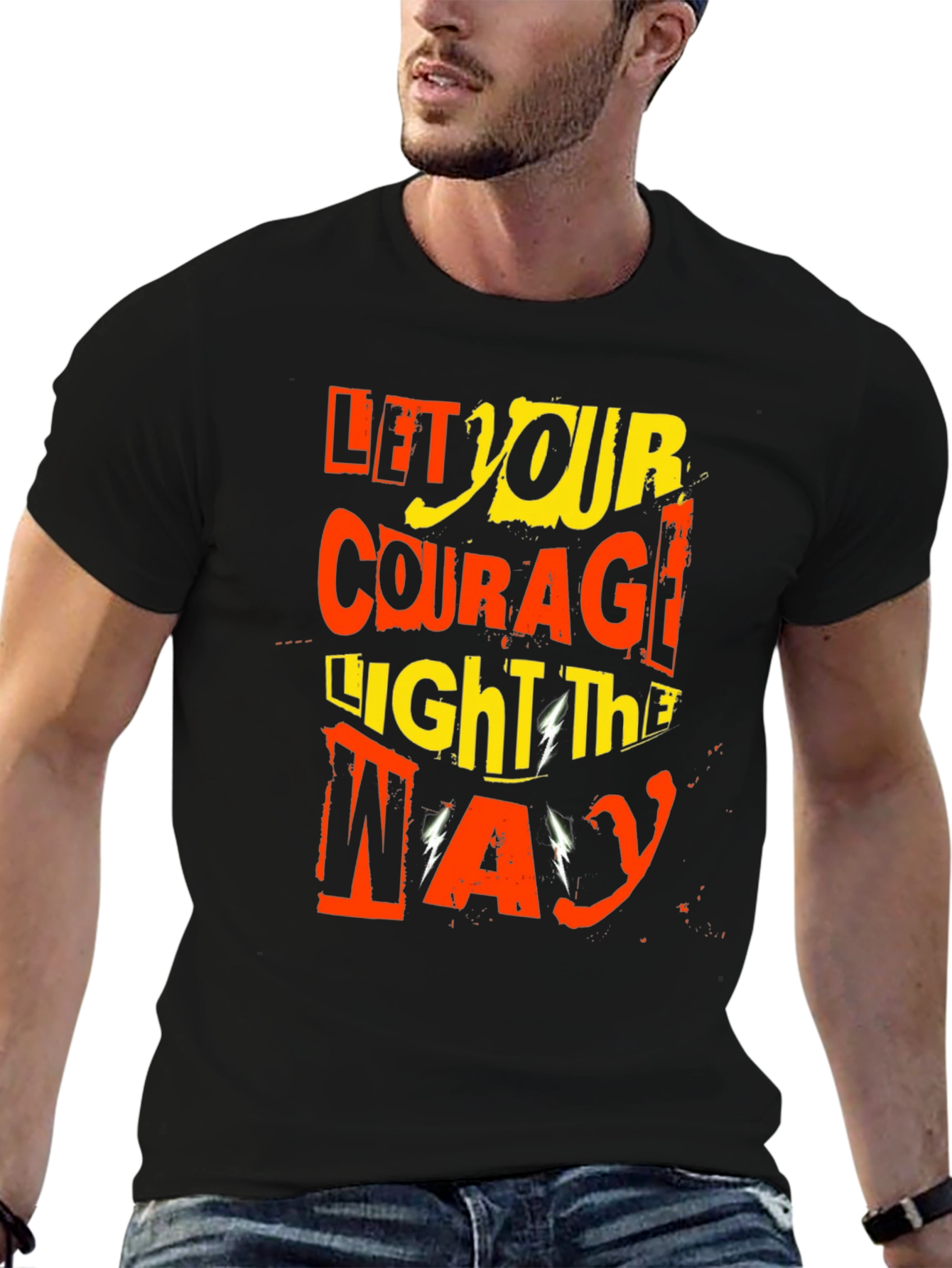 Let Your Courage Light The Way Graphic Tee