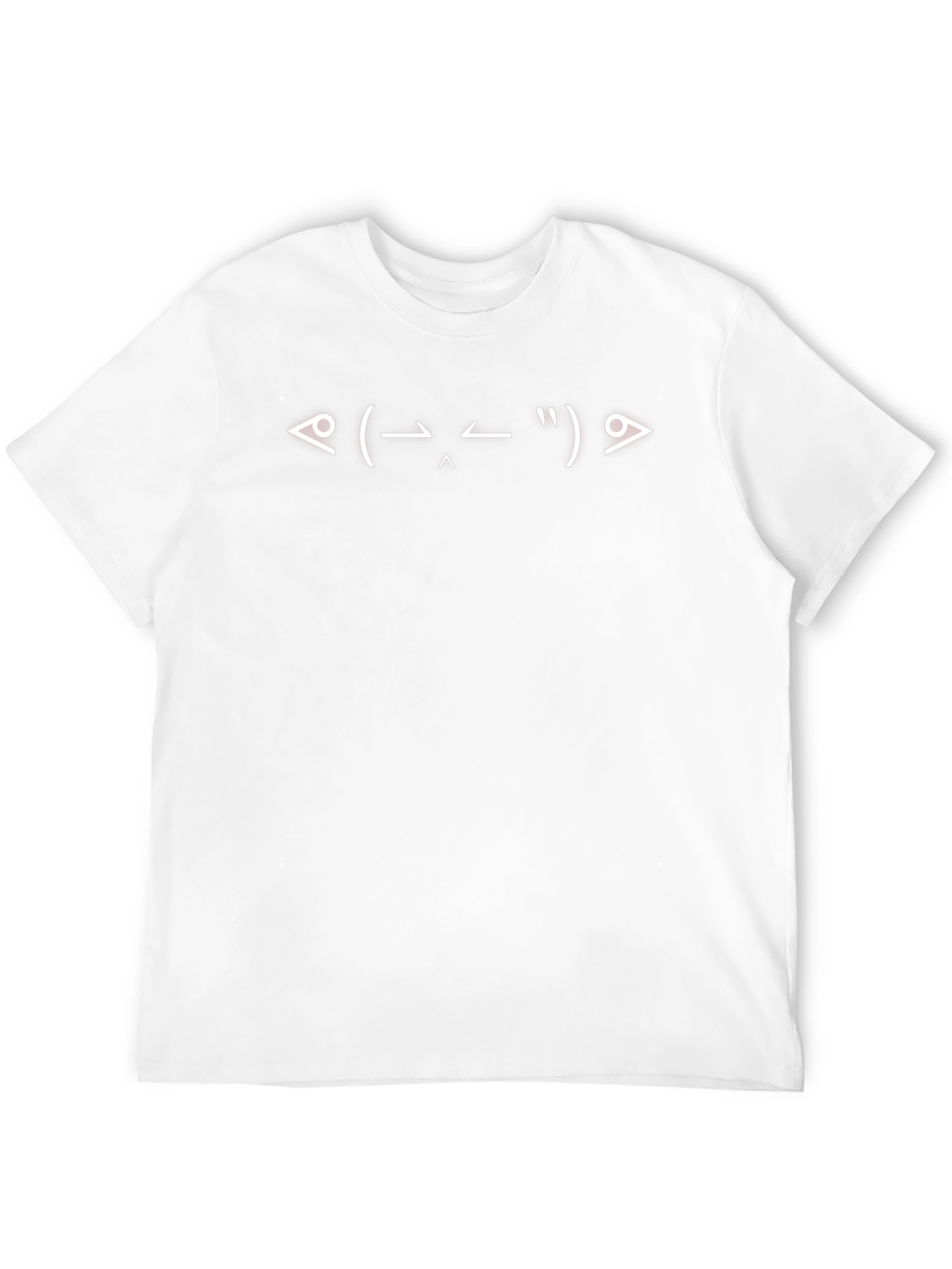 Funny Emoticon Black T-Shirt for Men