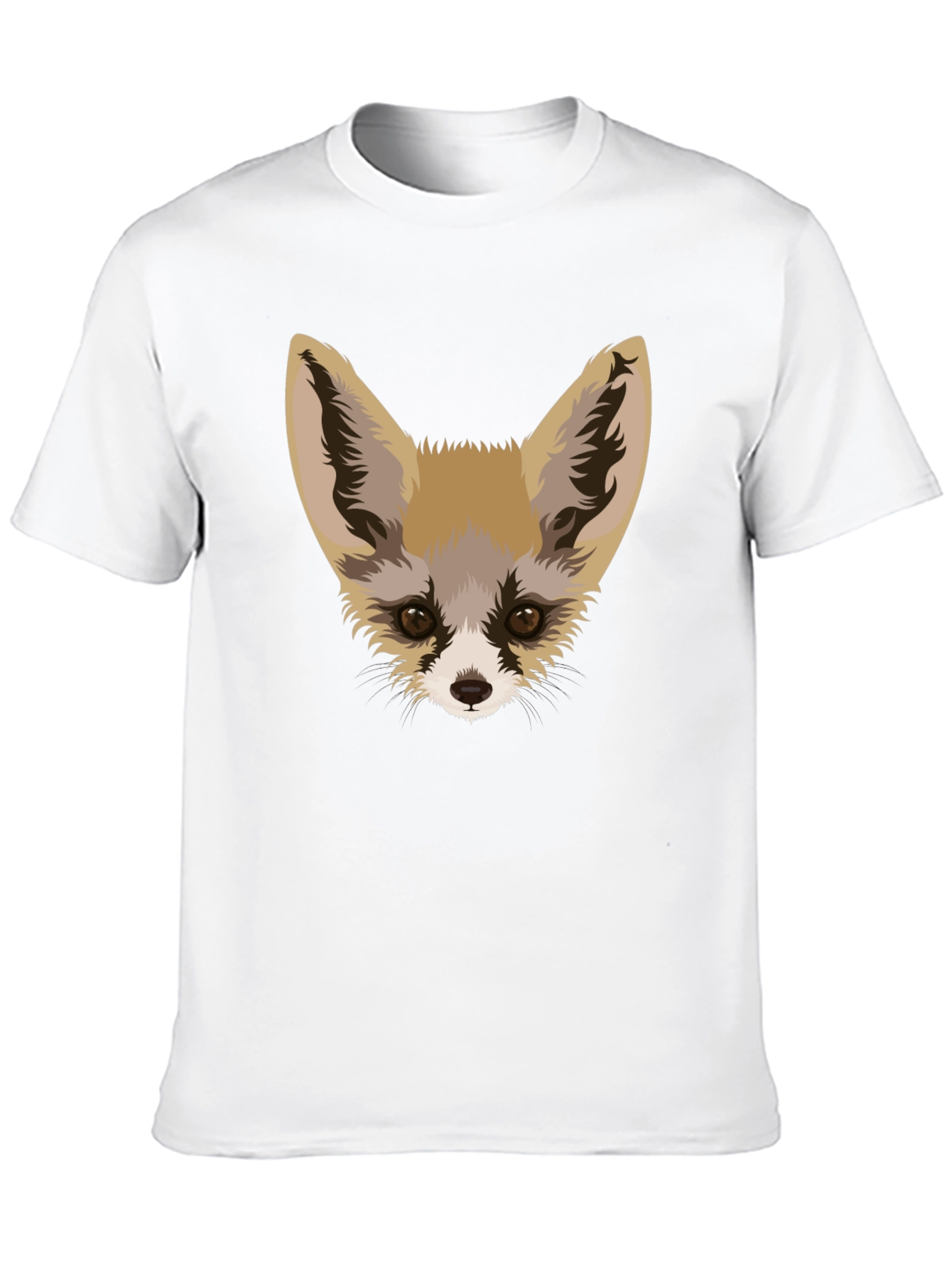 Fennec Fox Graphic Tee - Unique Animal Design
