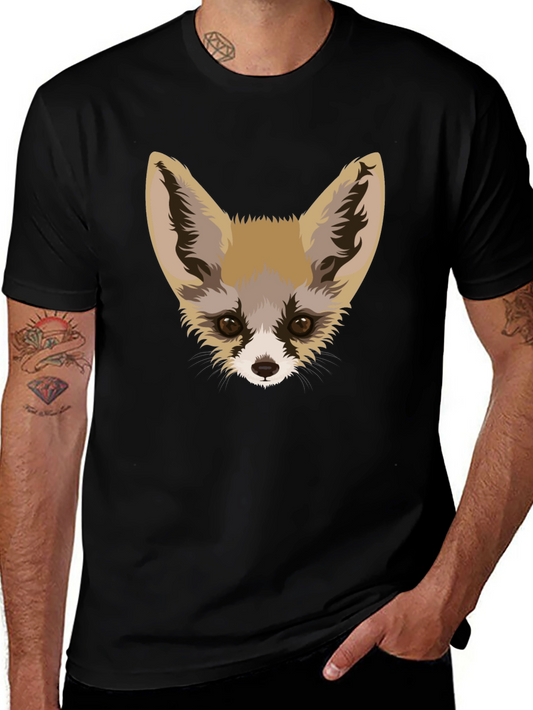 Fennec Fox Graphic Tee - Unique Animal Design