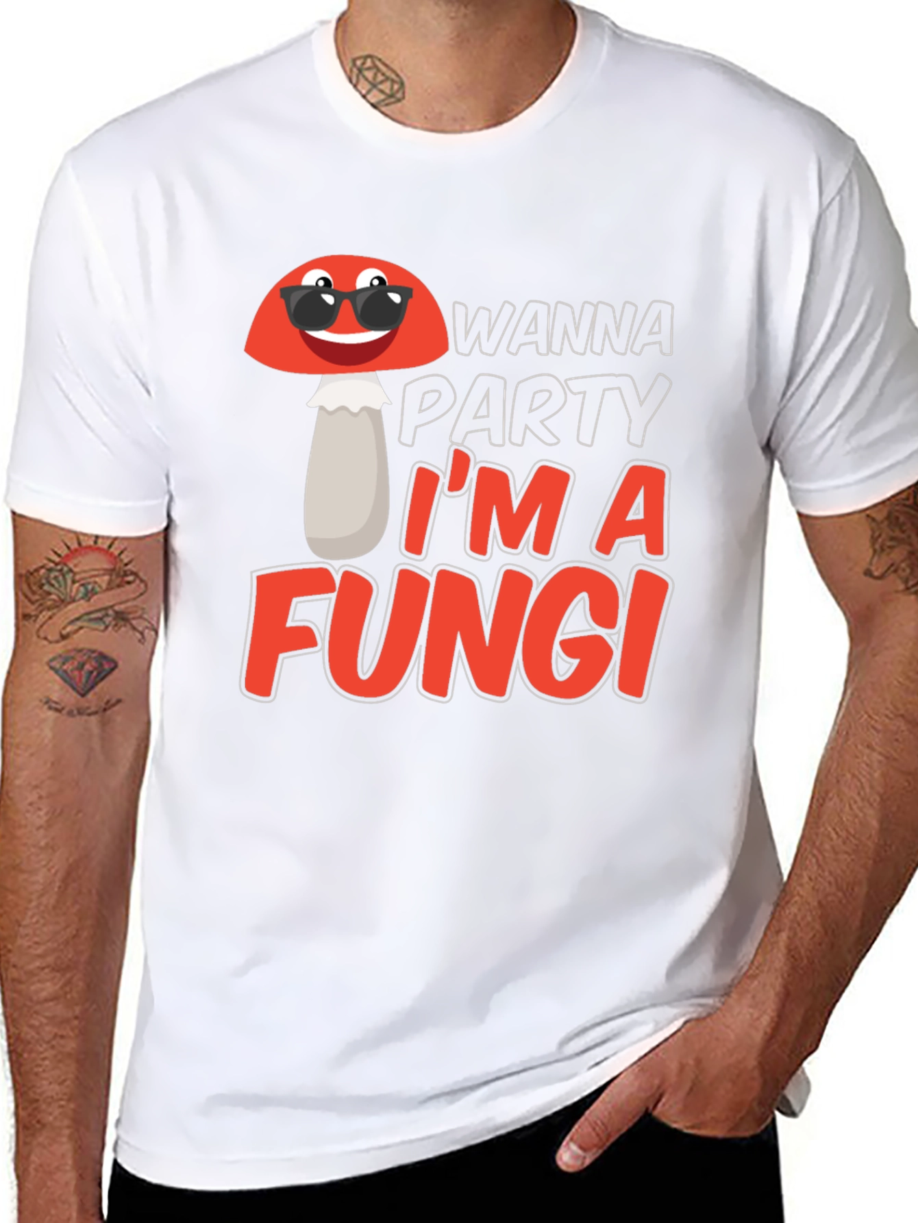 Funny Fungi Party T-Shirt