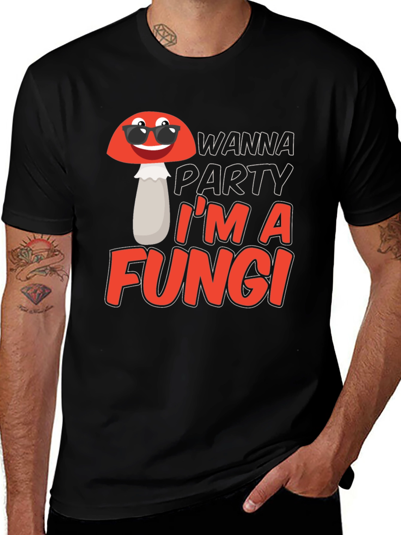 Funny Fungi Party T-Shirt