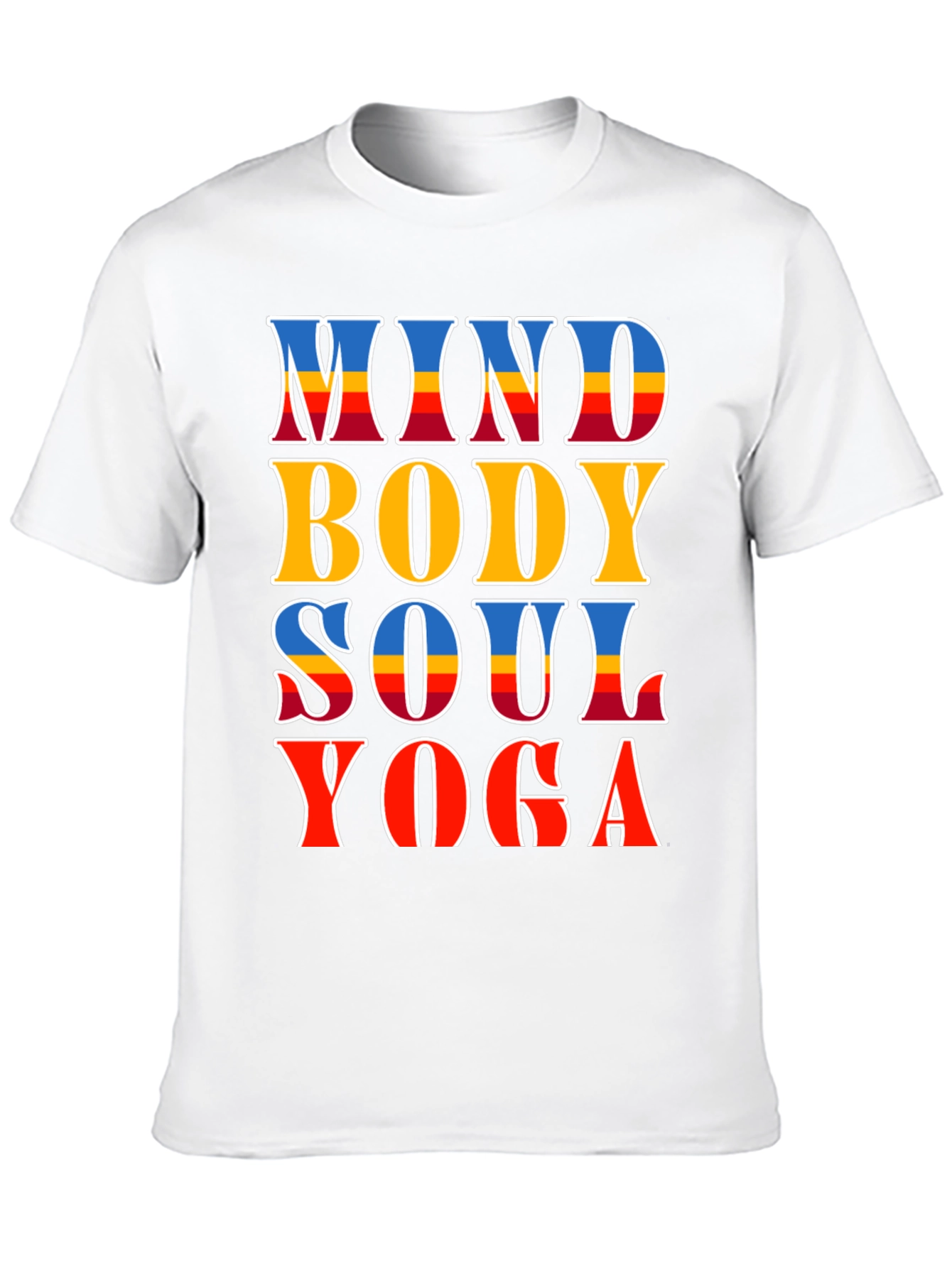 Mind Body Soul Yoga T-Shirt - Spiritual Comfort