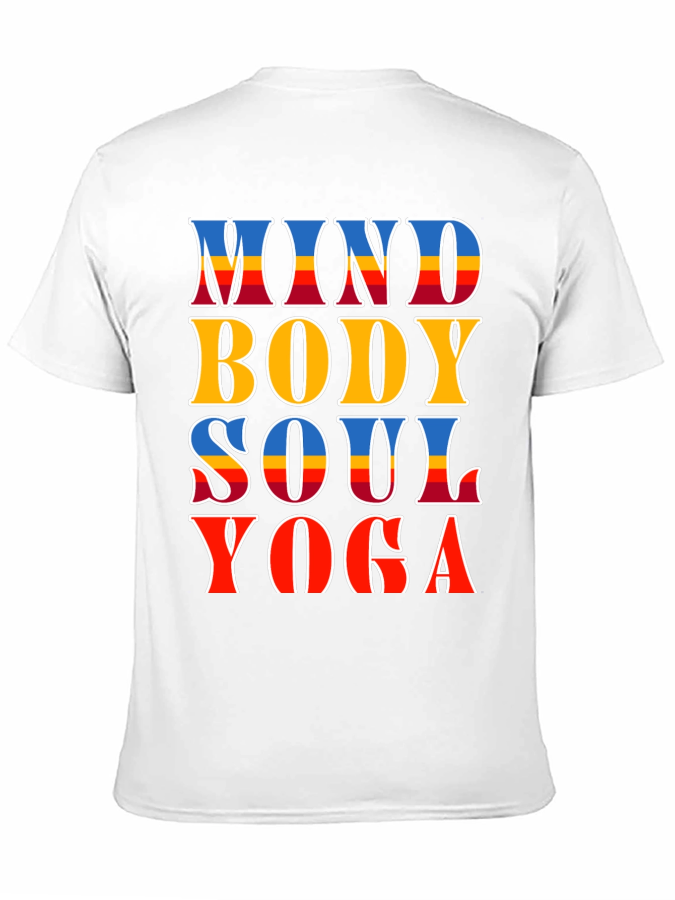 Mind Body Soul Yoga T-Shirt - Spiritual Comfort