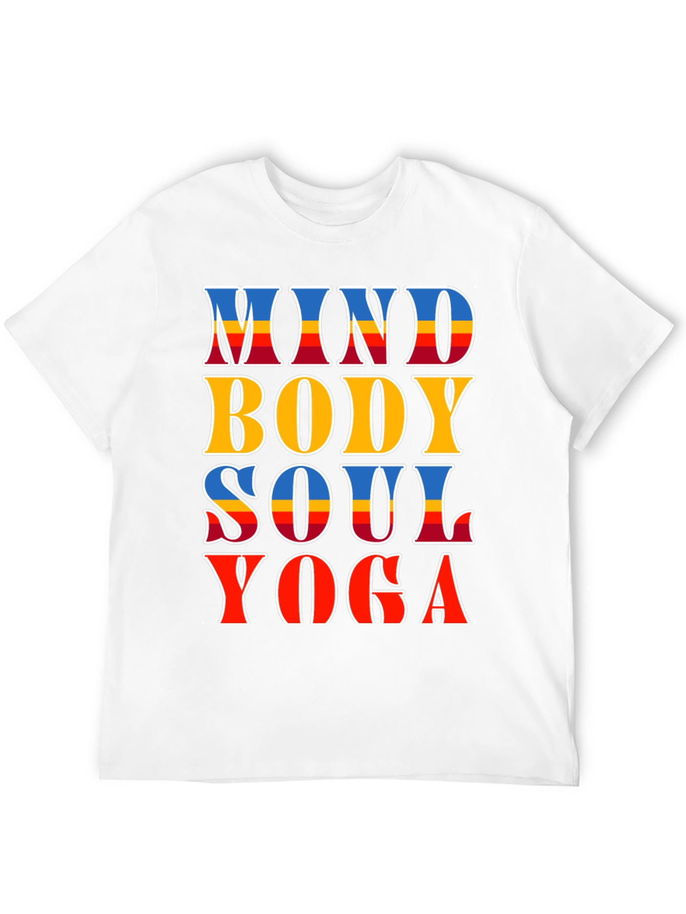 Mind Body Soul Yoga T-Shirt - Spiritual Comfort