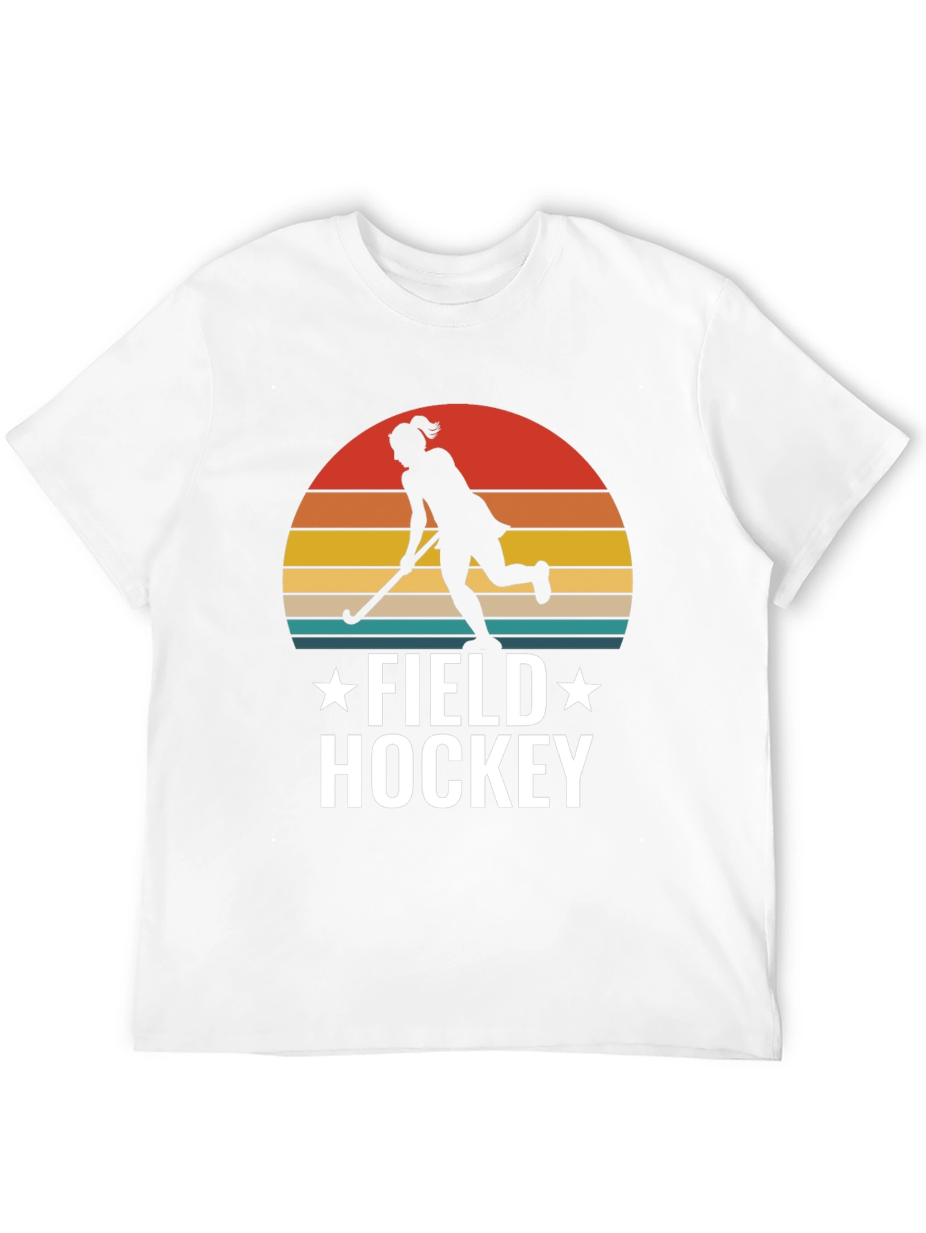 Field Hockey Sunset T-Shirt