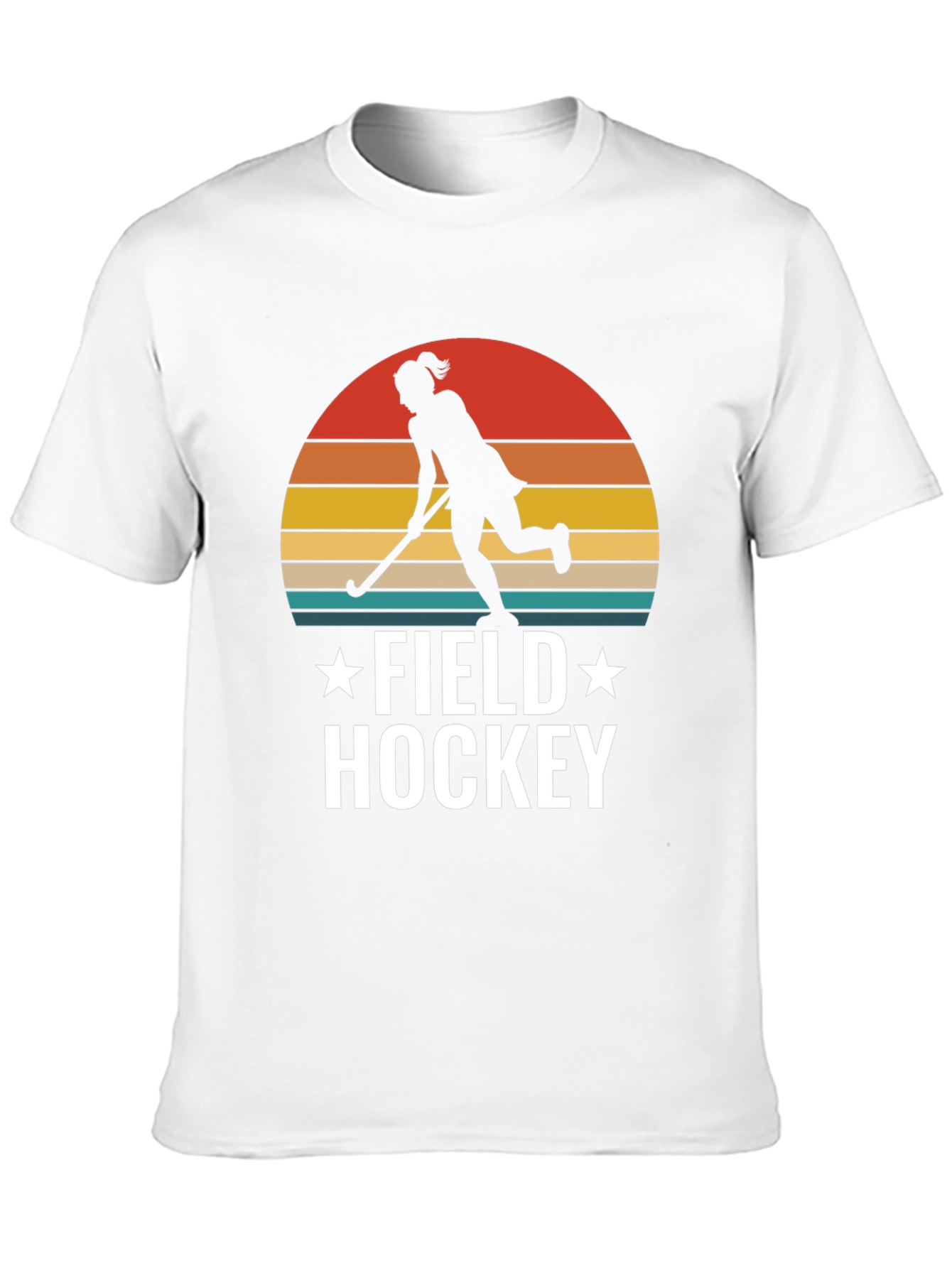 Field Hockey Sunset T-Shirt