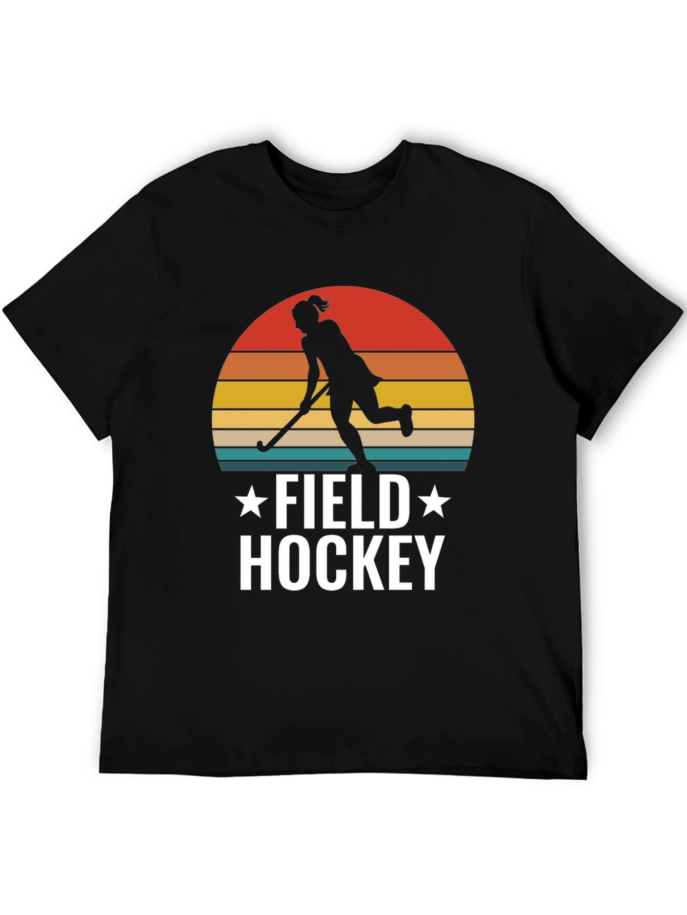 Field Hockey Sunset T-Shirt