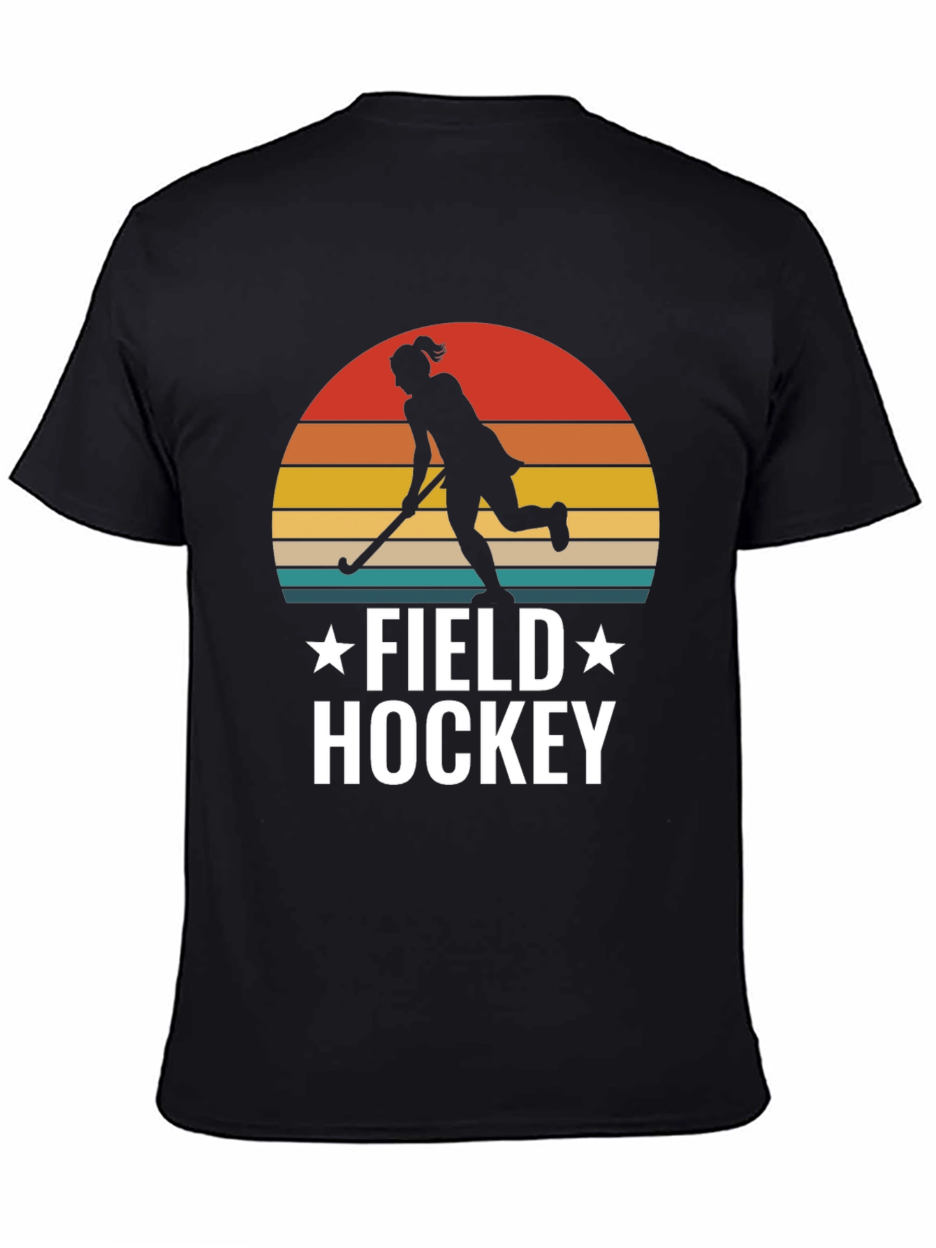 Field Hockey Sunset T-Shirt