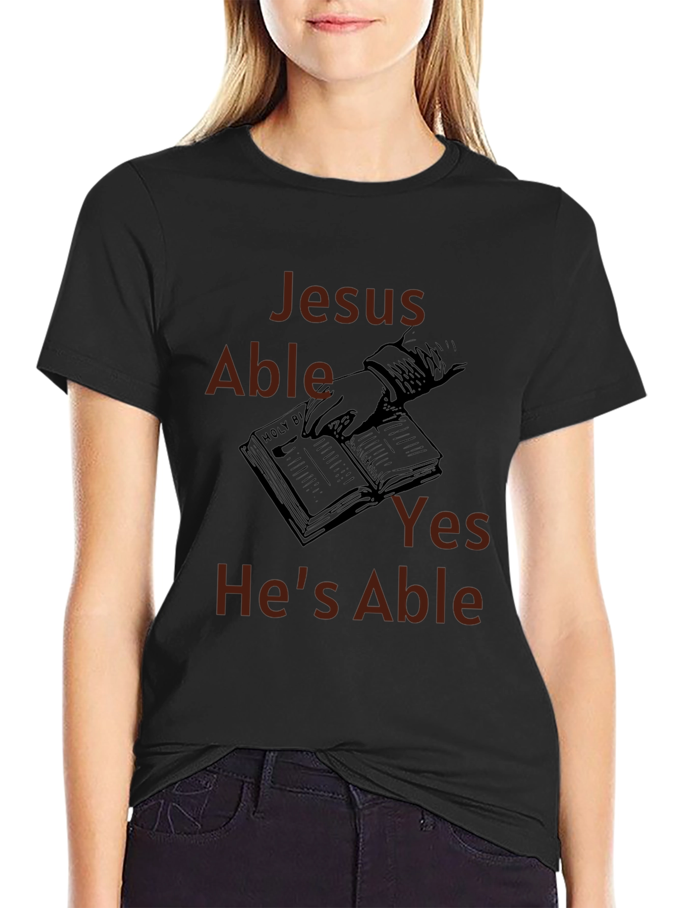 Jesus Able Graphic T-Shirt - Faith Based Apparel