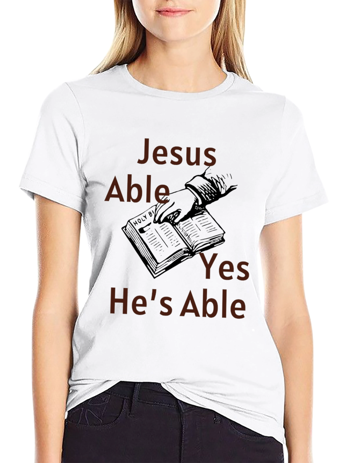 Jesus Able Graphic T-Shirt - Faith Based Apparel