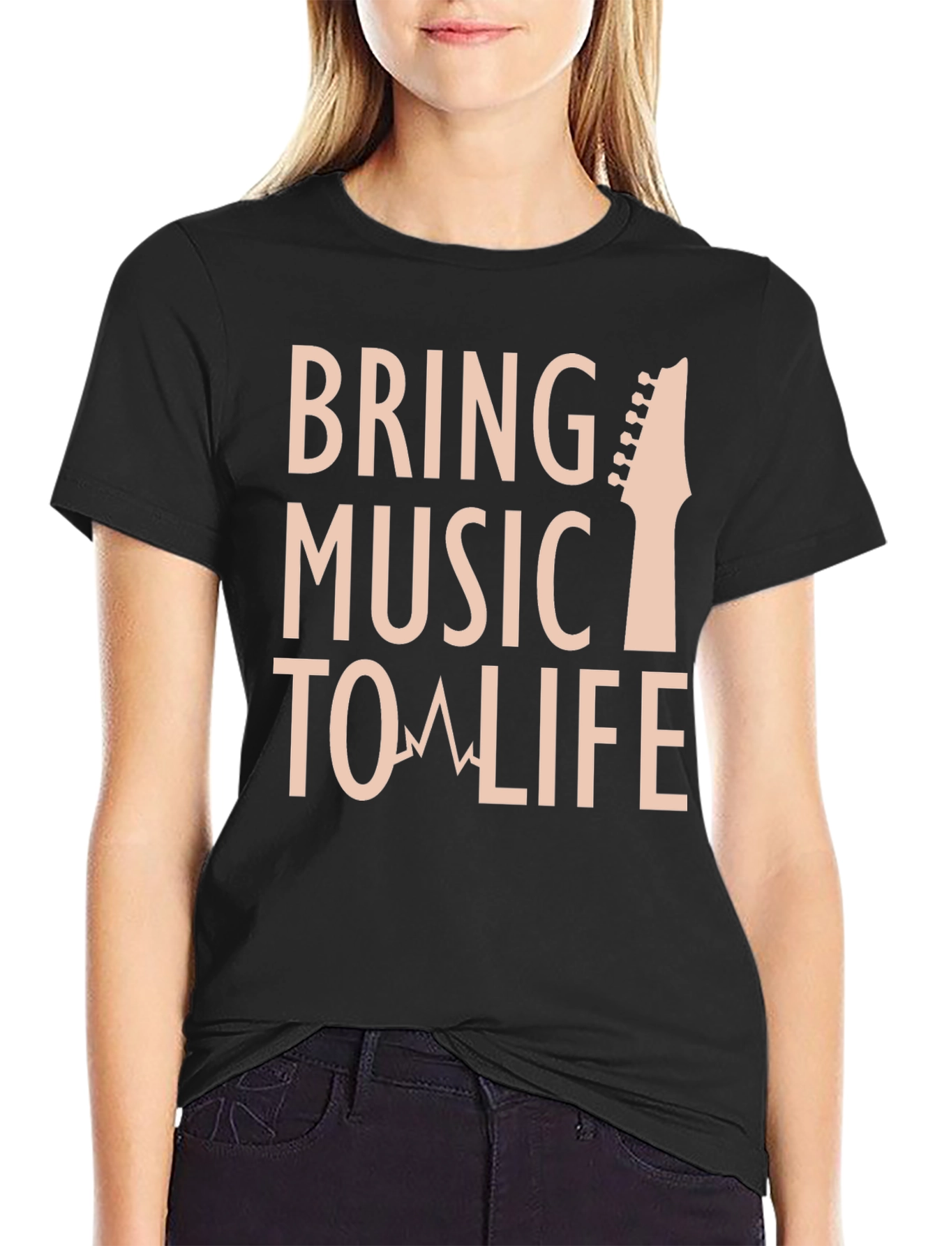 Bring Music to Life Graphic T-Shirt