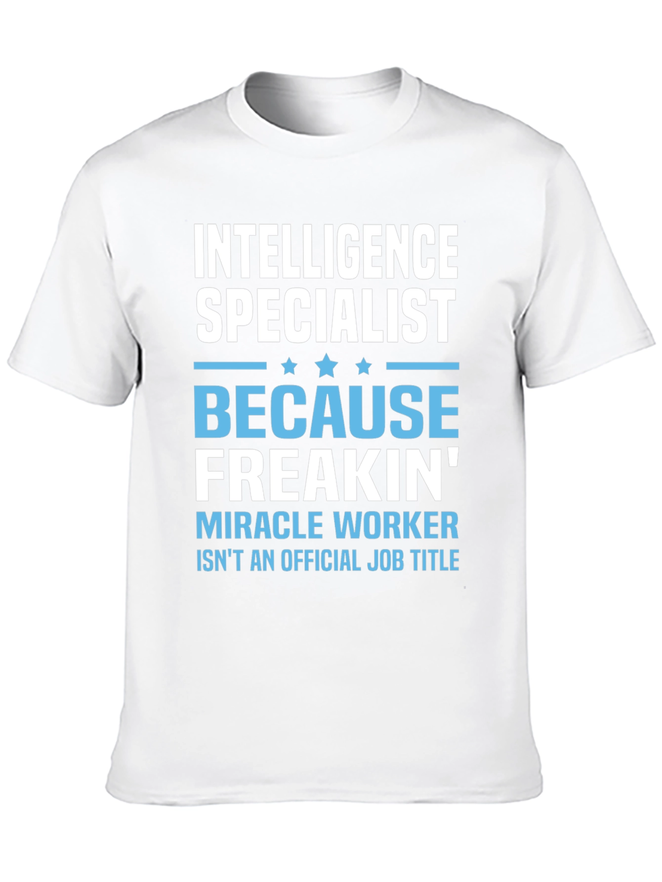 Intelligence Specialist Funny Job Title T-Shirt