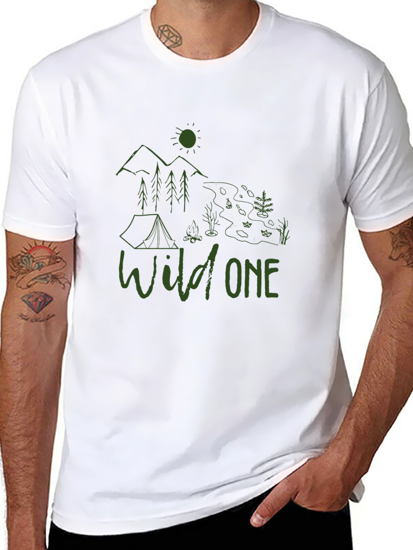 Wild One Graphic Tee - Adventure Shirt
