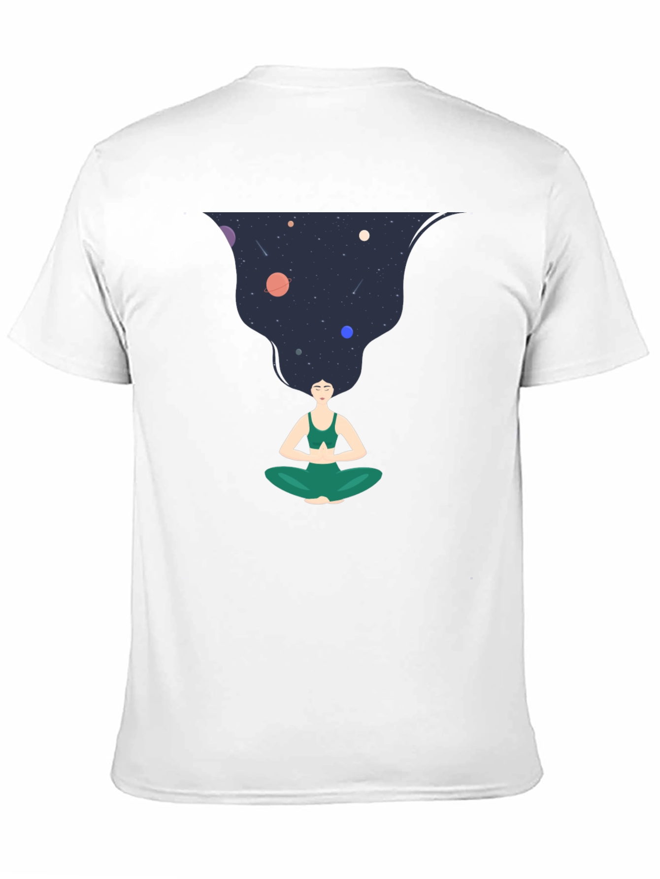 Yoga Galaxy Mind T-Shirt - Meditate in Style