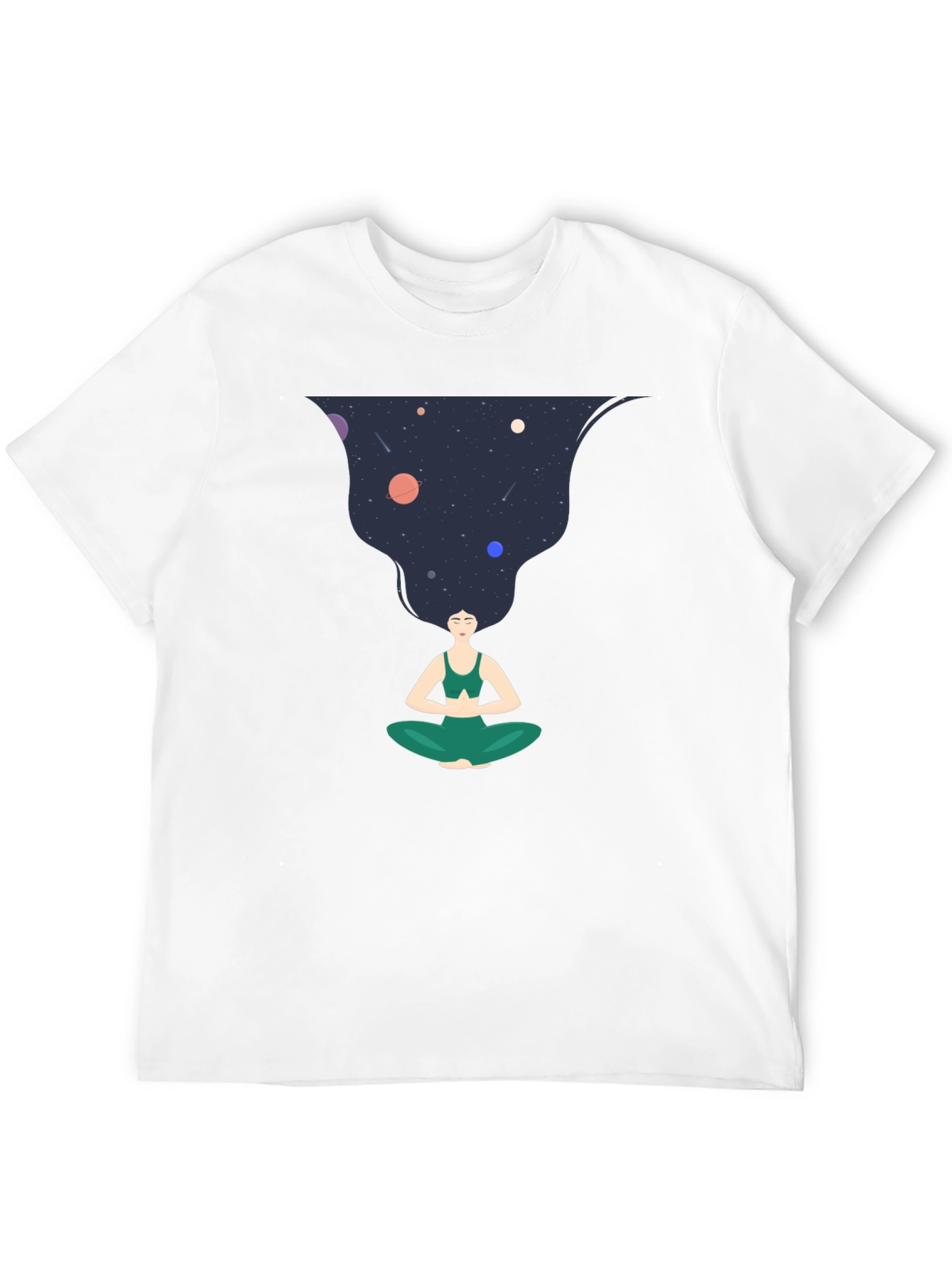 Yoga Galaxy Mind T-Shirt - Meditate in Style