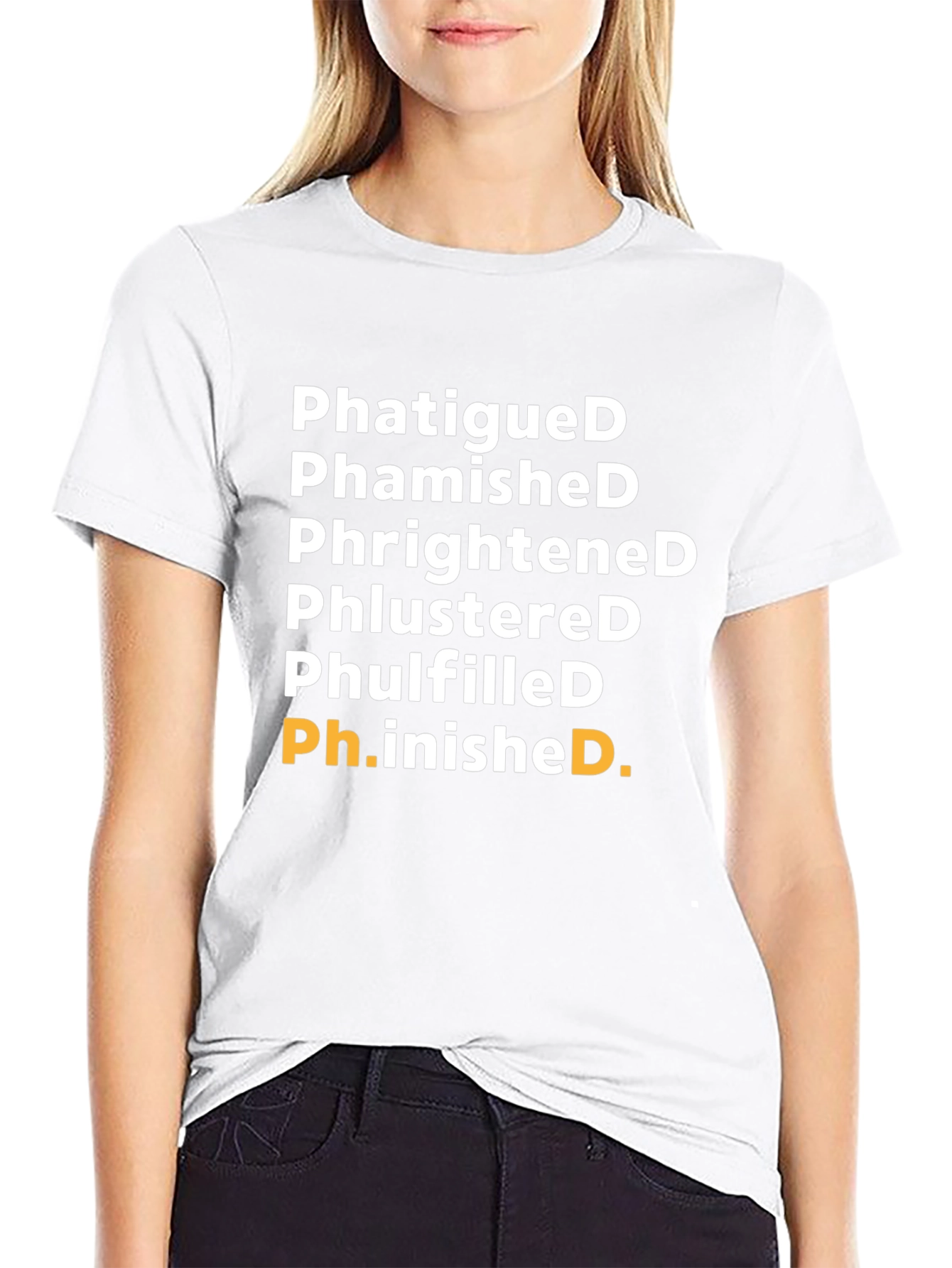 PhatigueD Graphic T-Shirt - Ph.inished Funny Tee